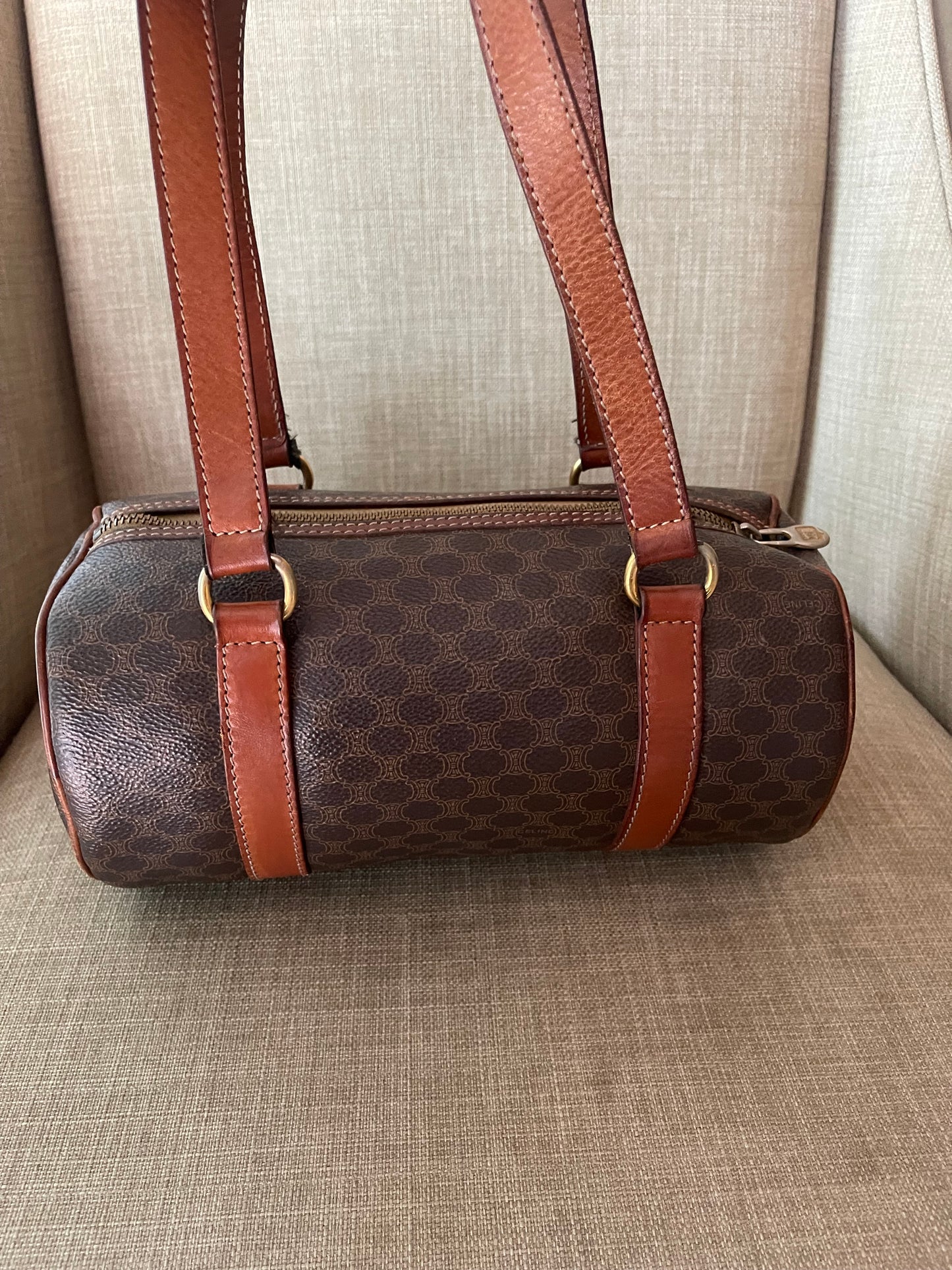 Authentic Celine vintage satchel bag