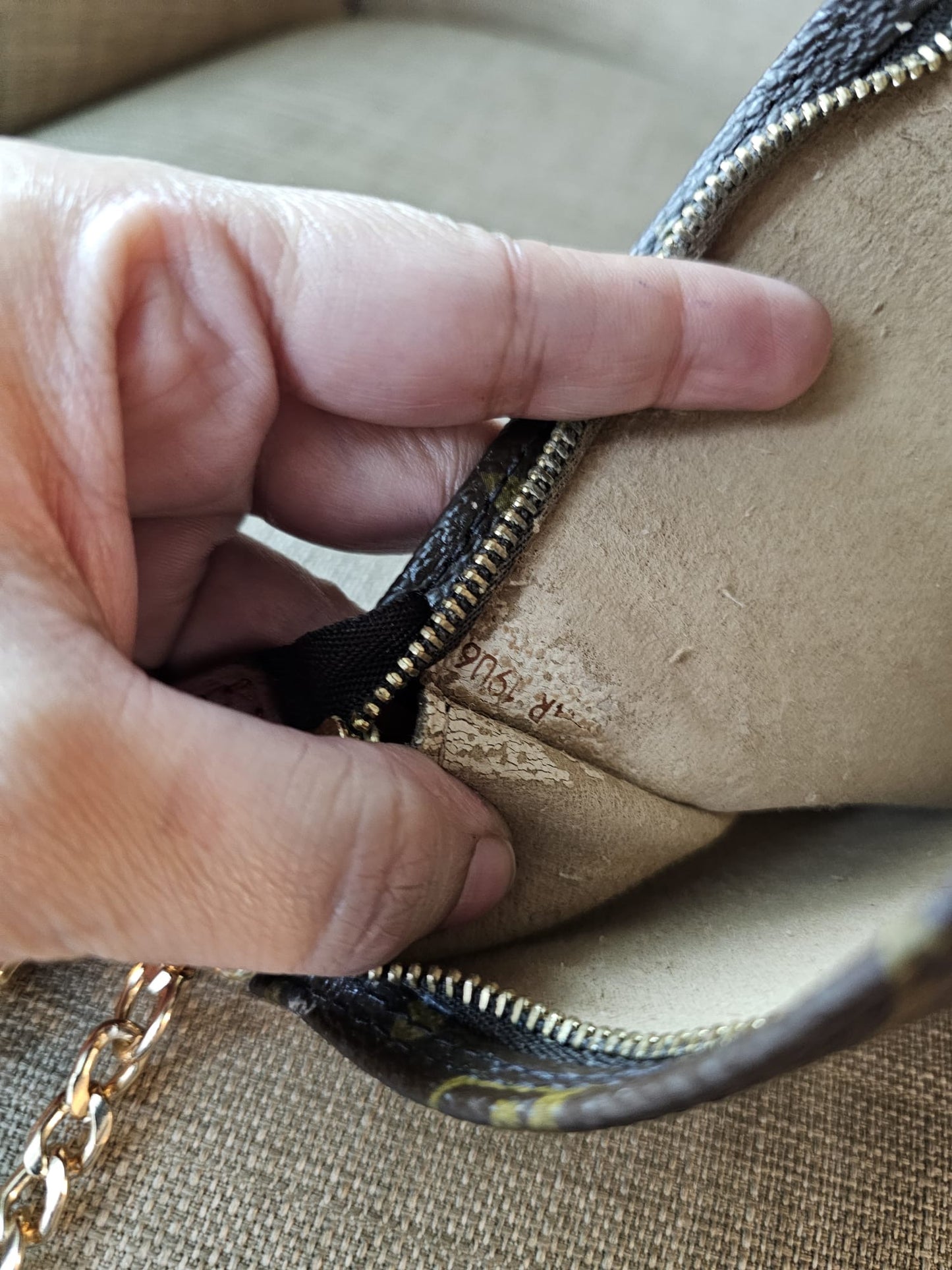 Authentic Louis Vuitton monogram