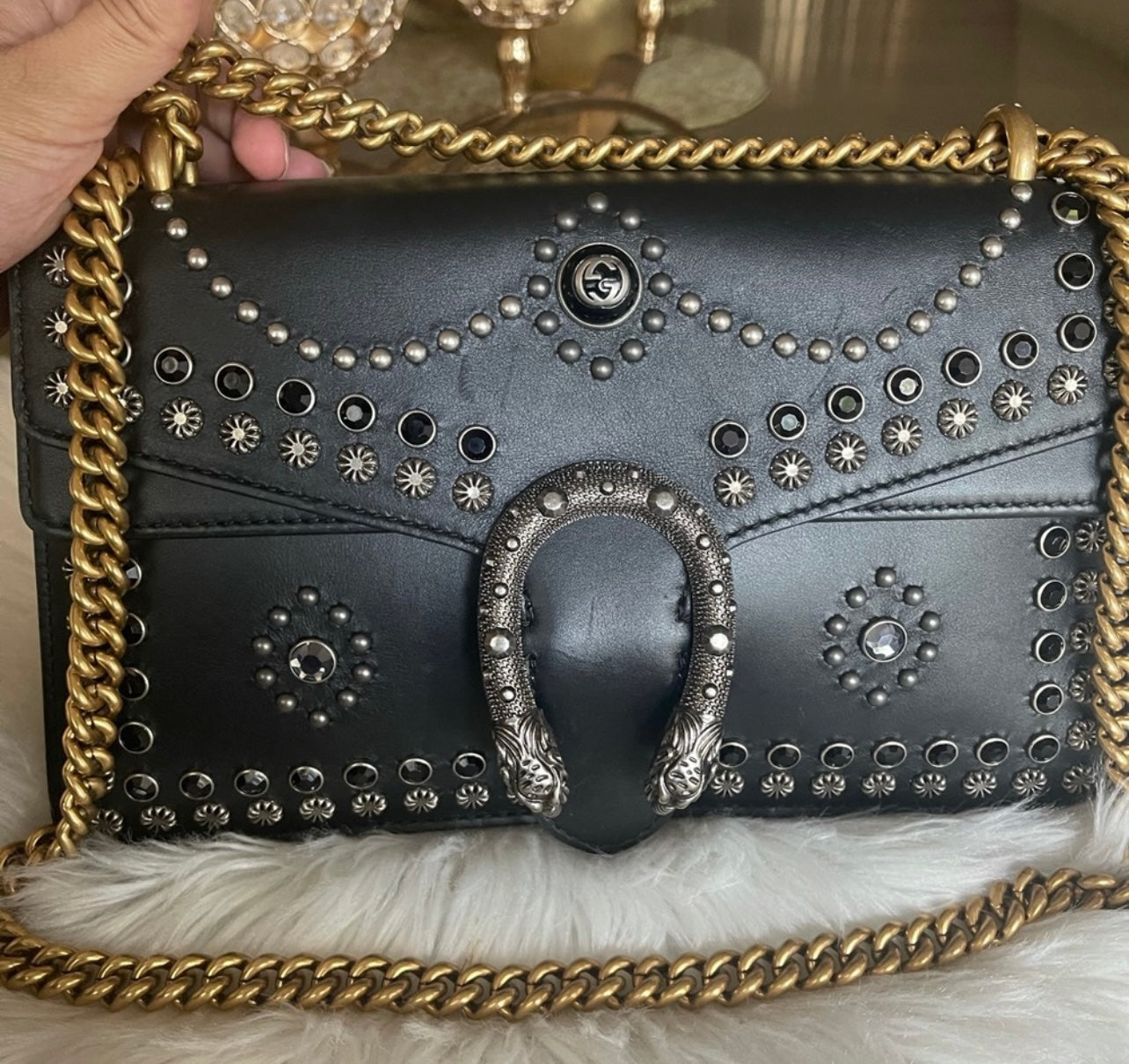 Authentic Gucci Dionysus shoulder bag