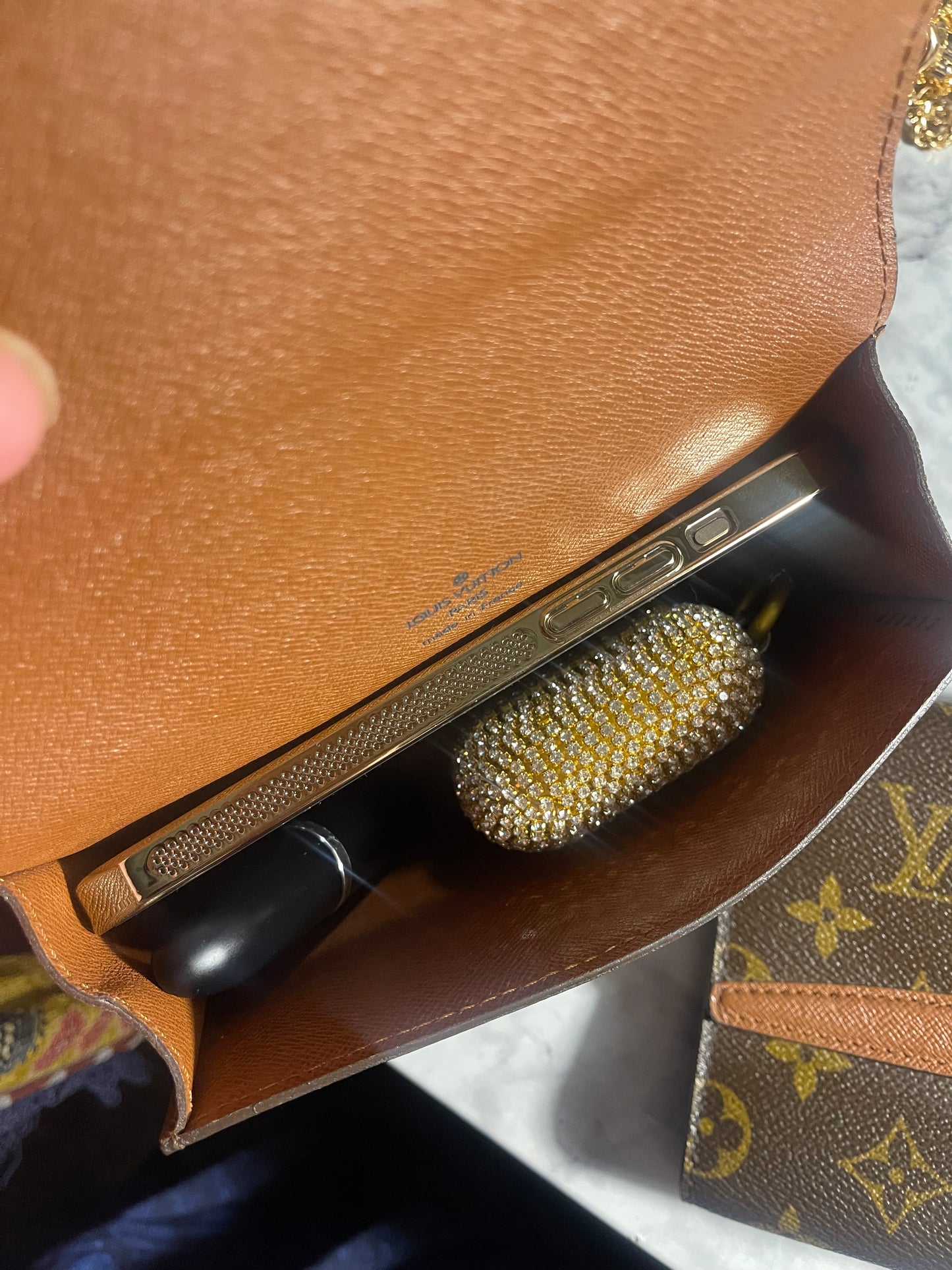 Authentic Louis Vuitton monogram belt bag