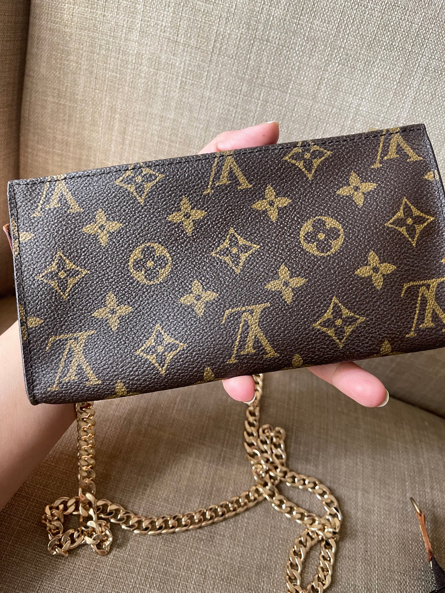 Authentic Louis Vuitton monogram pouch