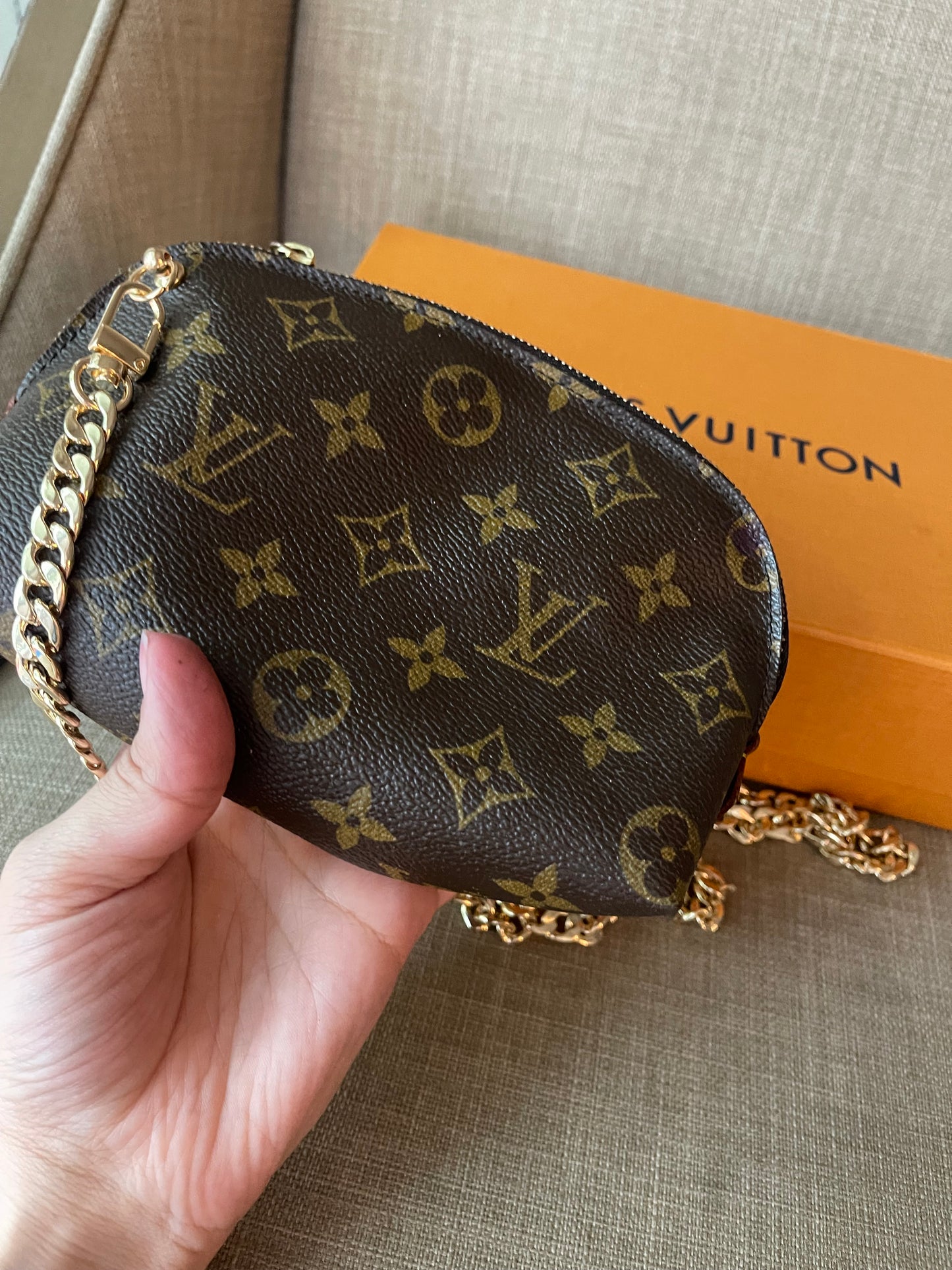 Authentic Louis Vuitton monogram crossbody bag