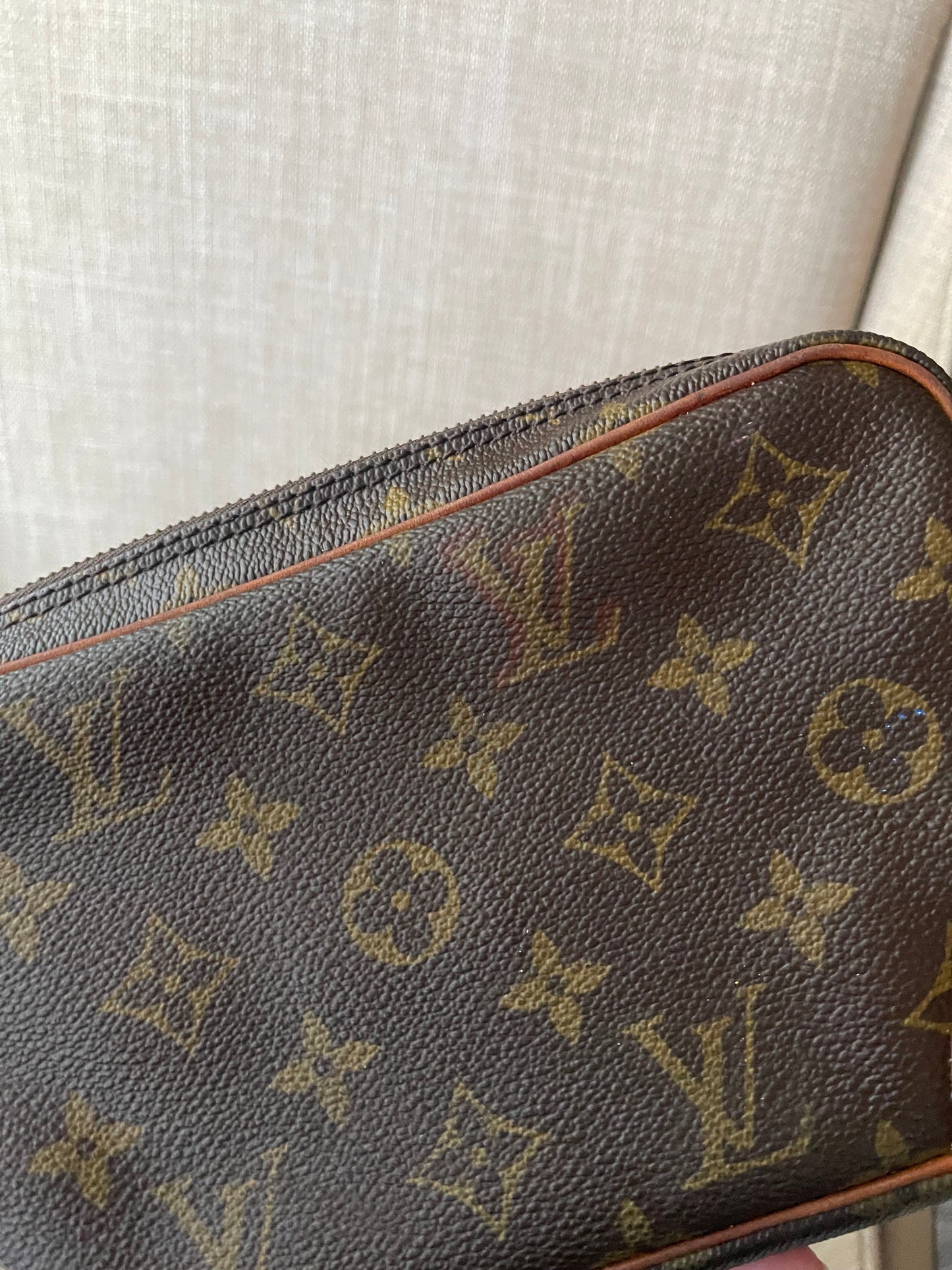 Authentic Louis Vuitton vintage clutch crossbody bag