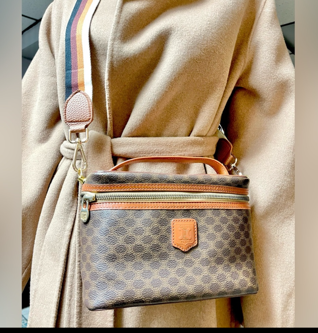 Authentic vintage Celine vanity bag