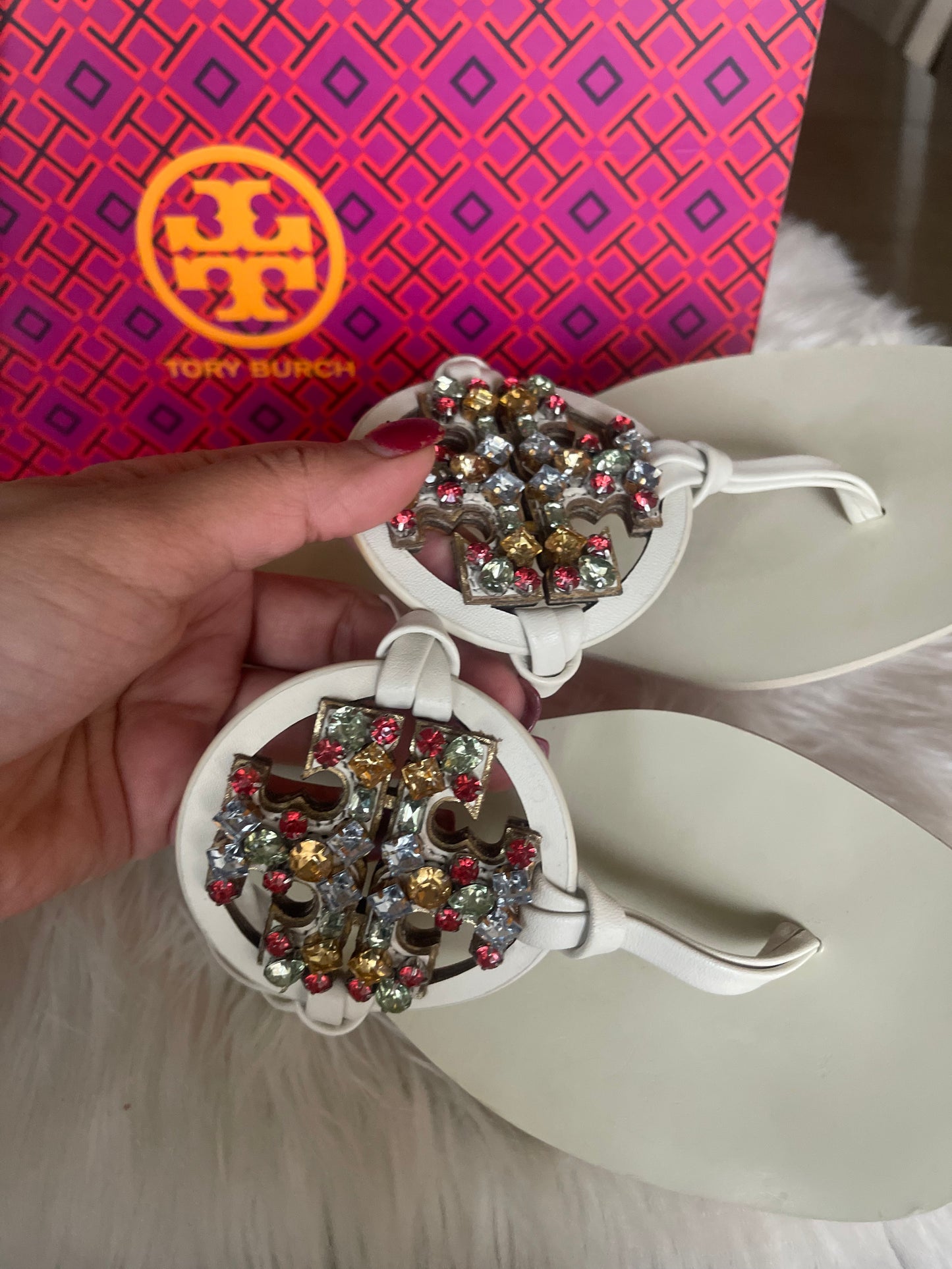 Authentic Tory Burch miller sandal