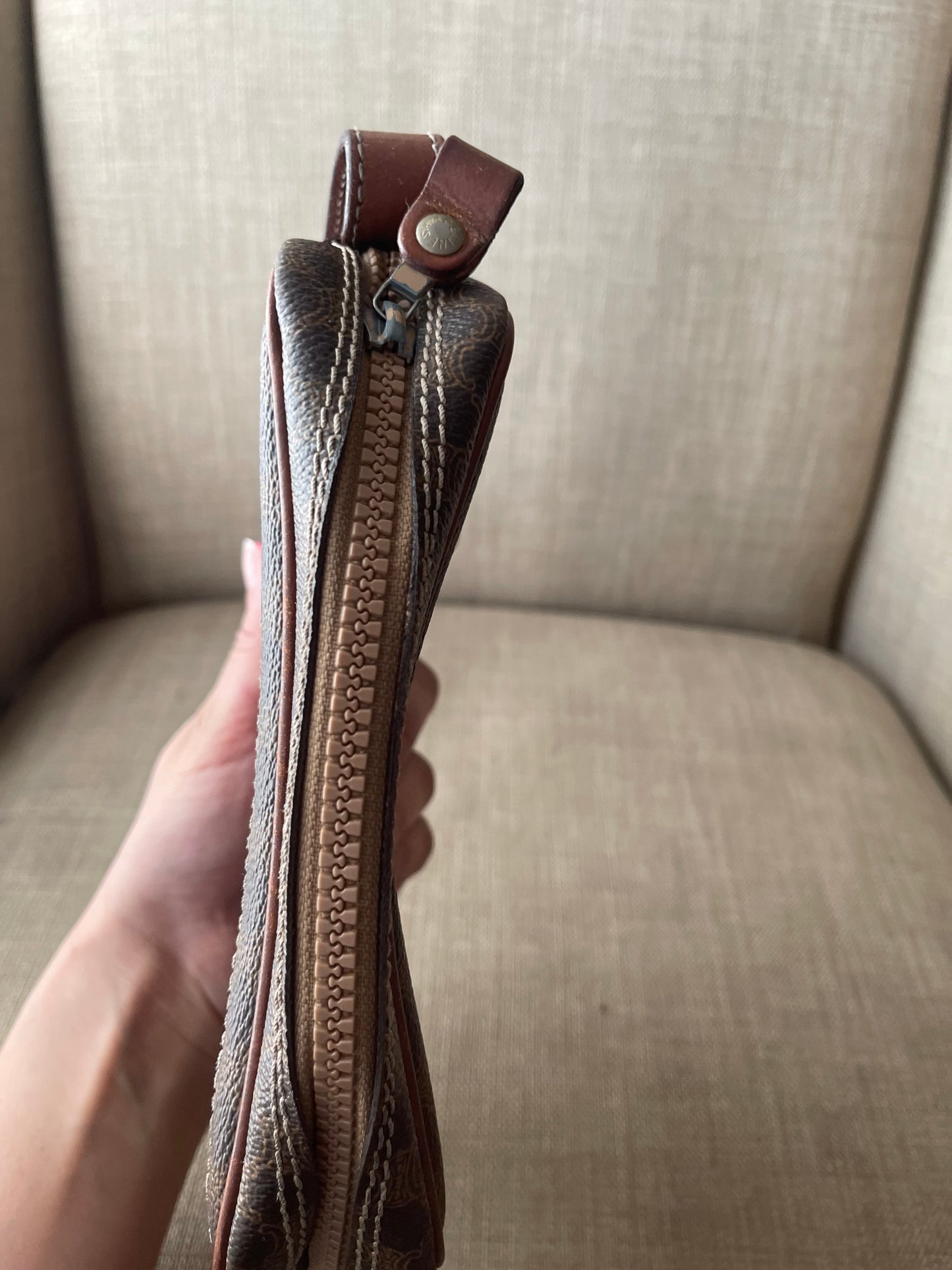 Authentic Celine vintage accessory pouch