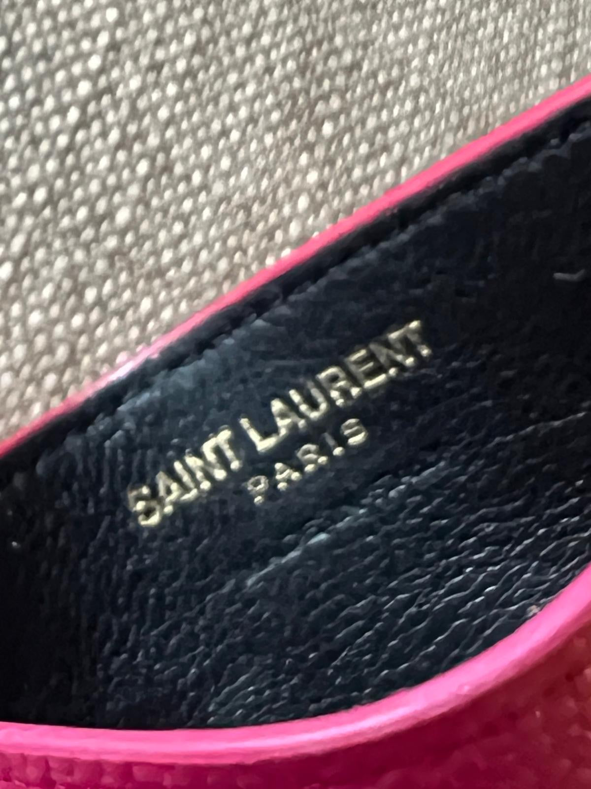 Authentic ysl saint Laurent card case