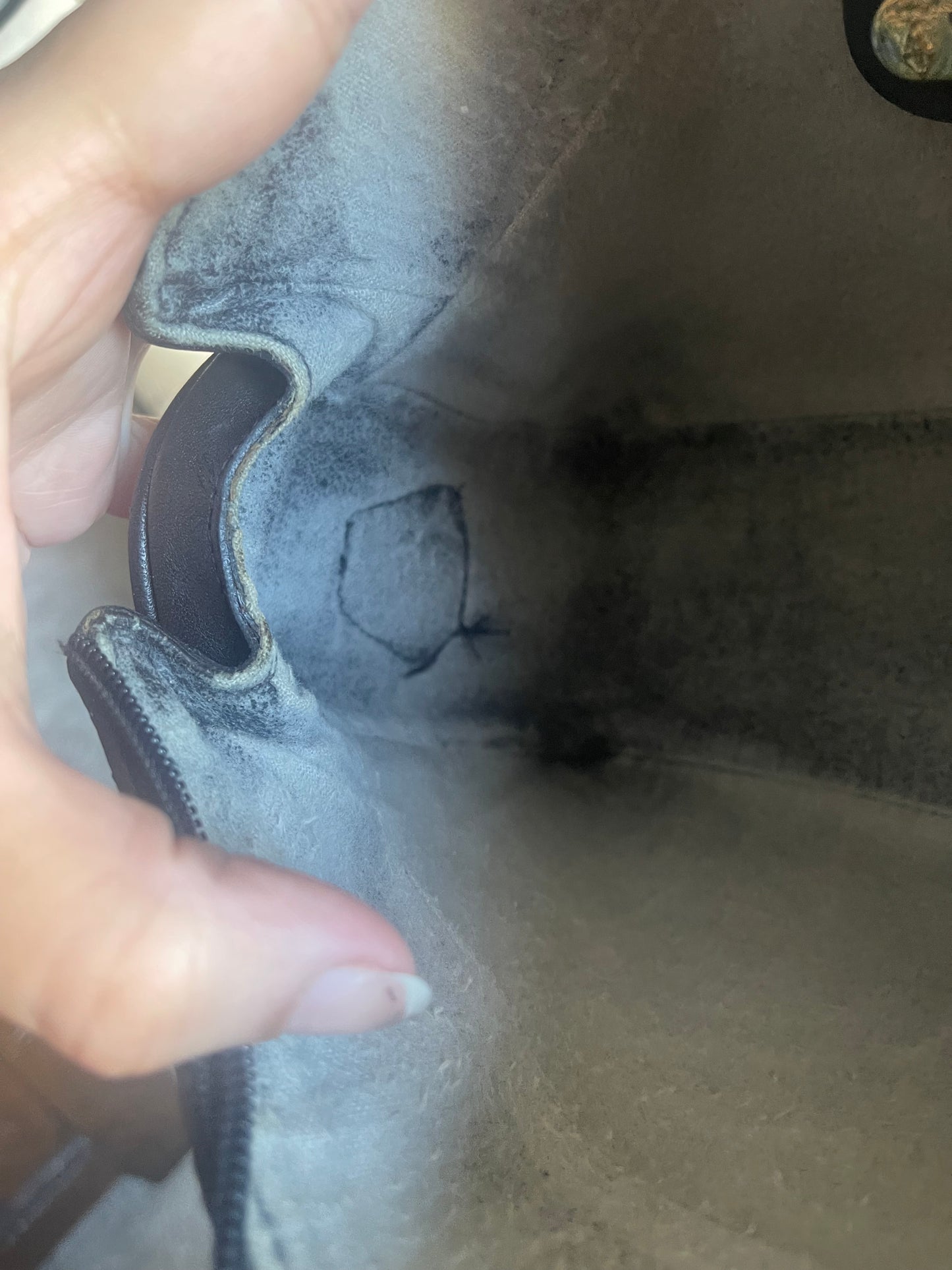 Authentic vintage Gucci black crossbody bag