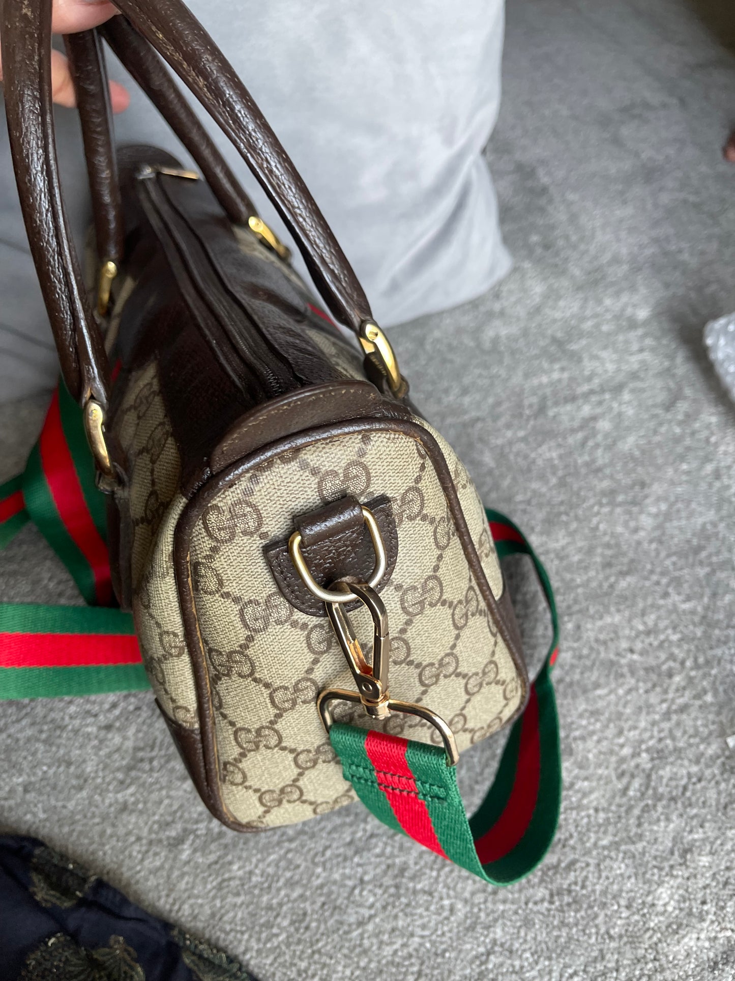 Authentic Gucci vintage satchel bag