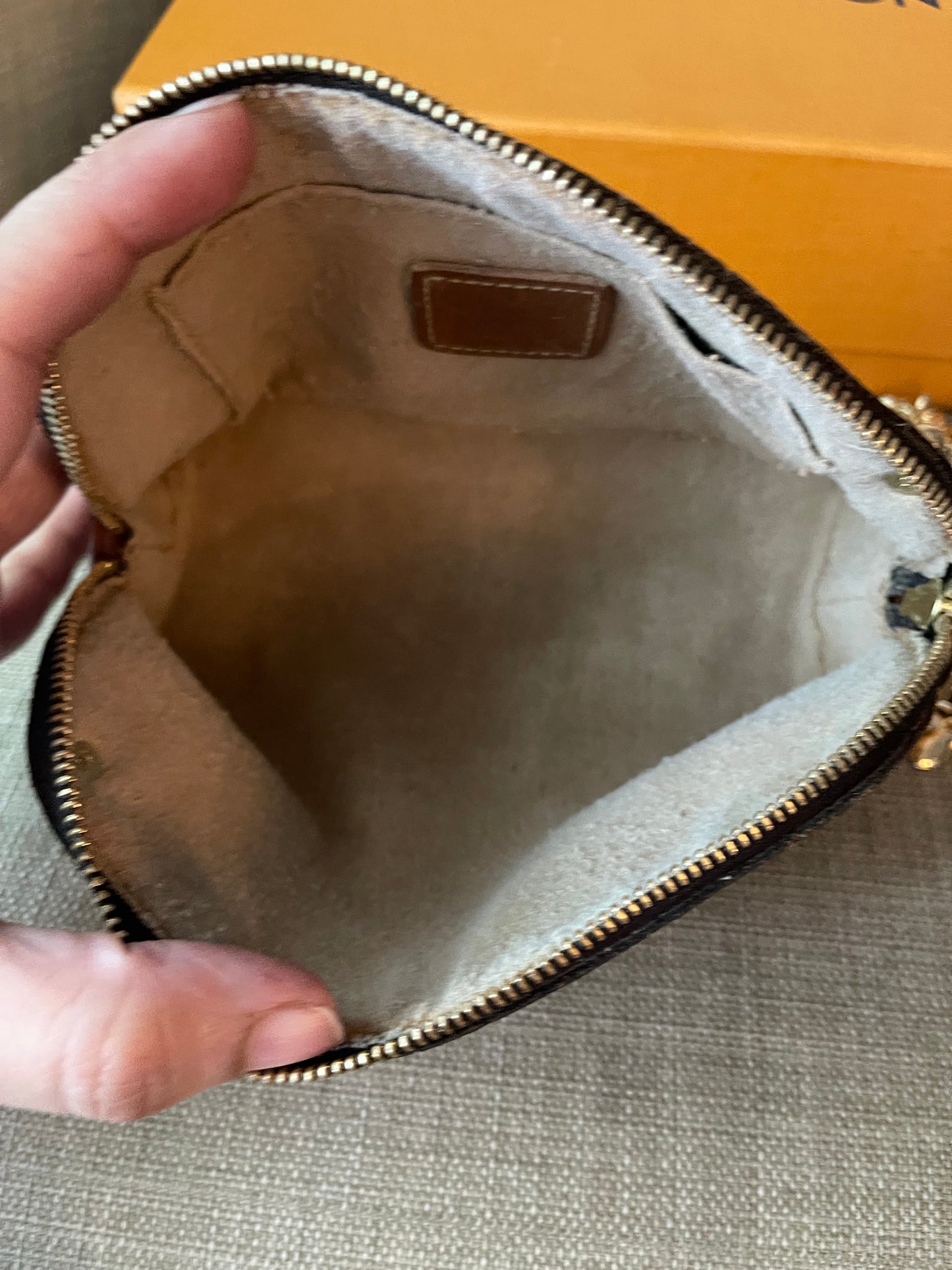 Authentic Louis Vuitton monogram crossbody bag