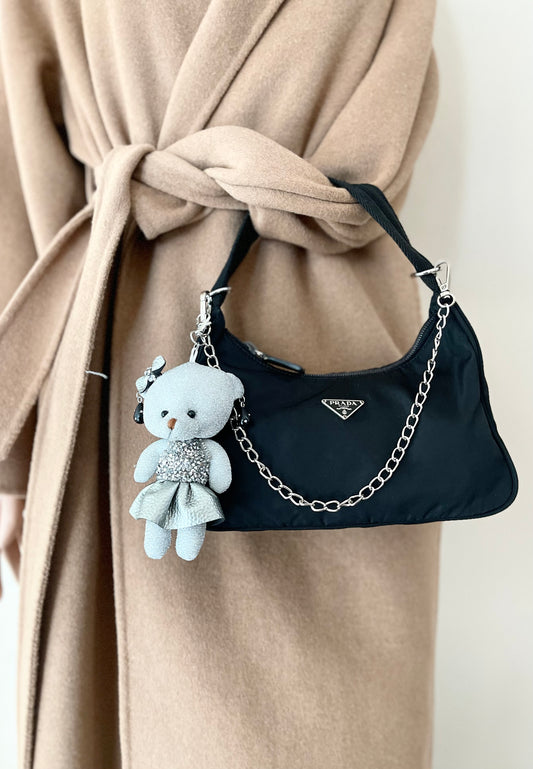 Authentic vintage Prada nylon small shoulder bag