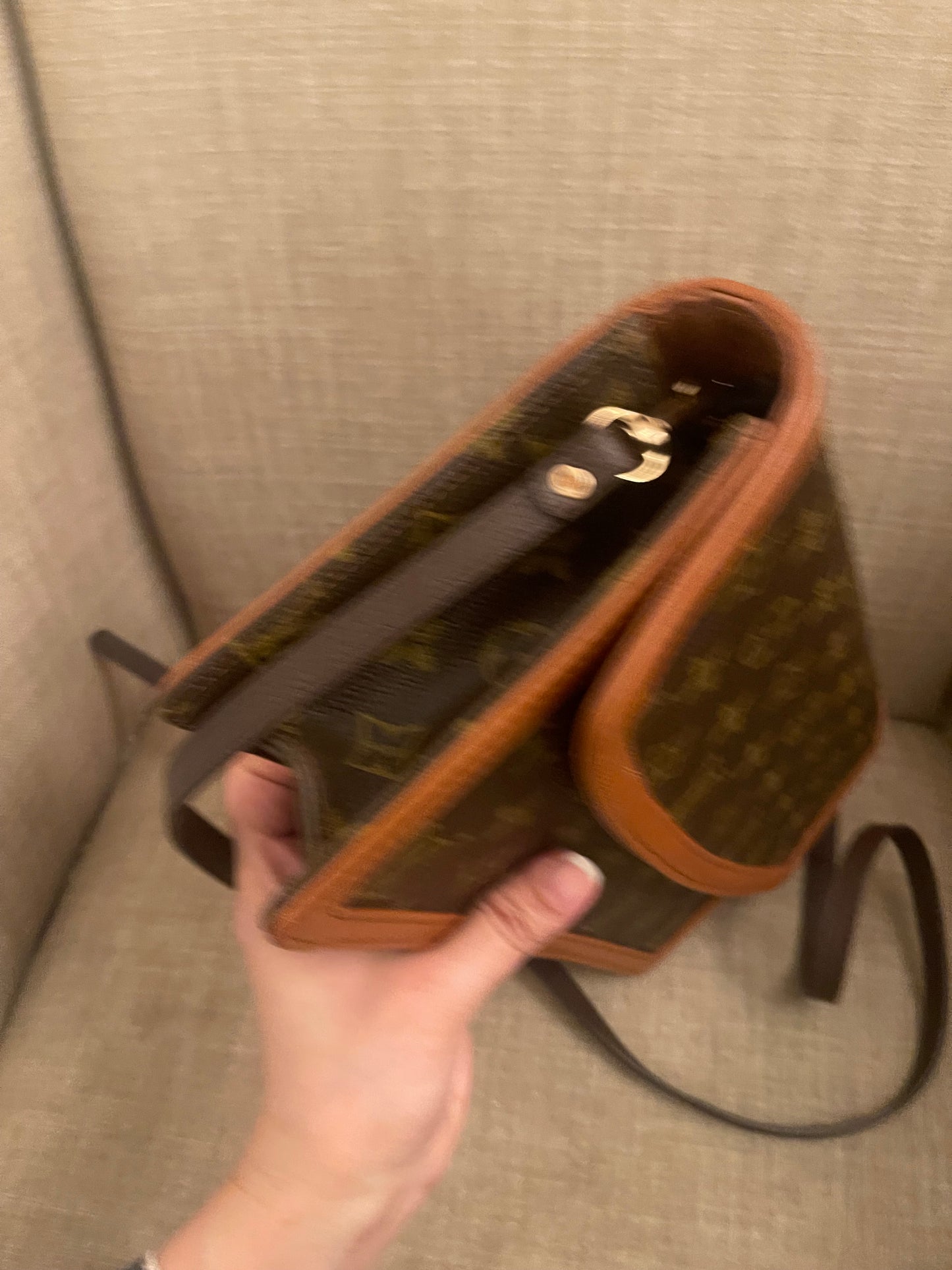 Authentic Louis Vuitton vintage dame clutch bag