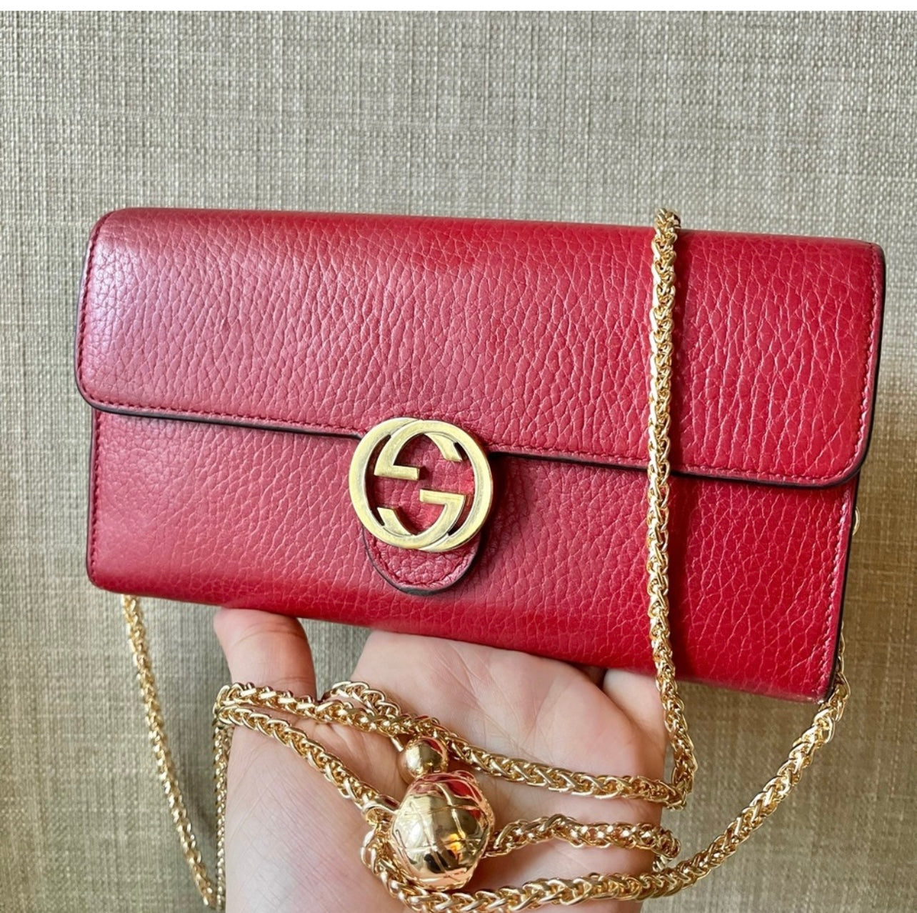 Authentic Gucci interlock gg wallet