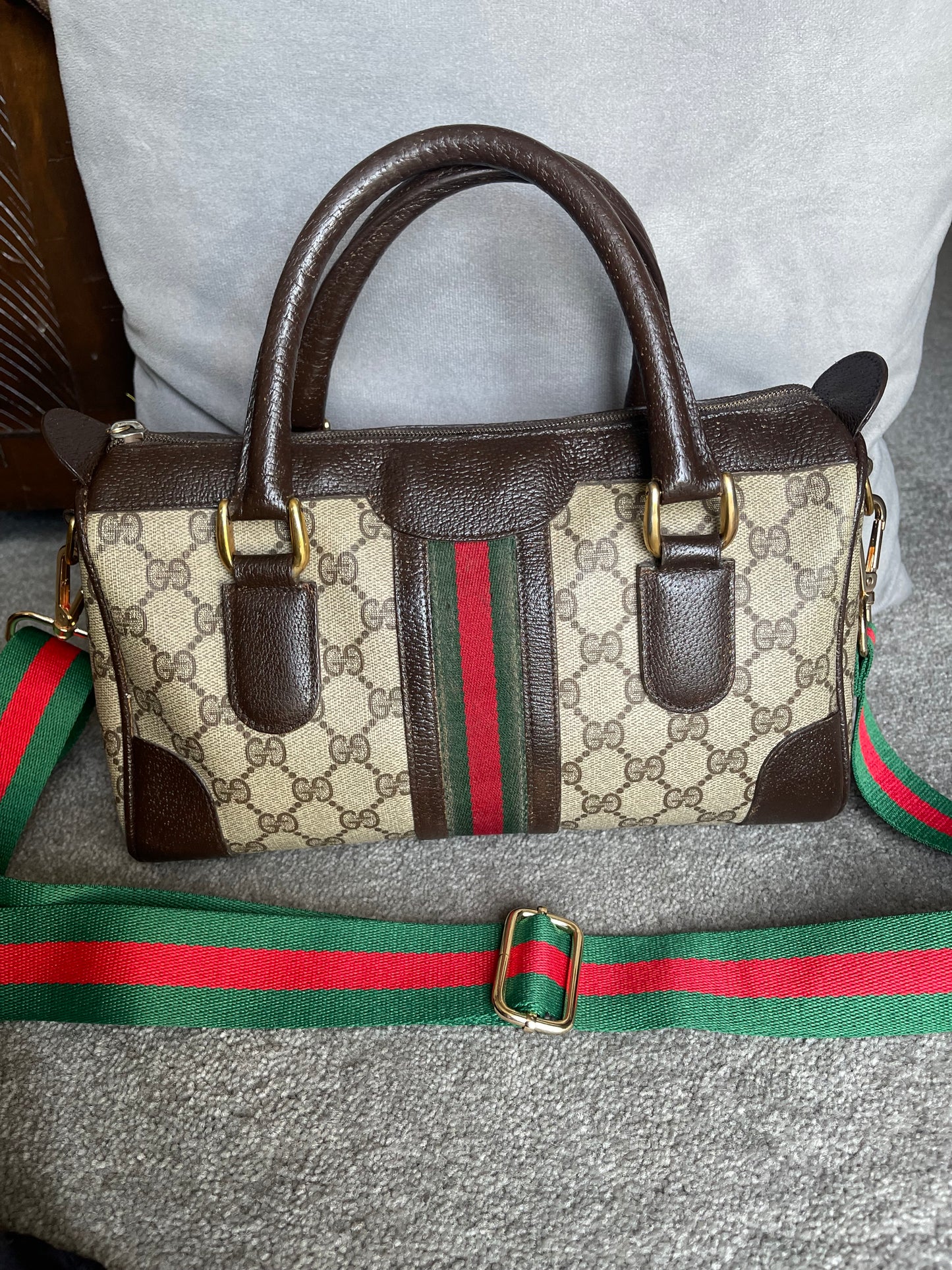 Authentic Gucci vintage satchel bag