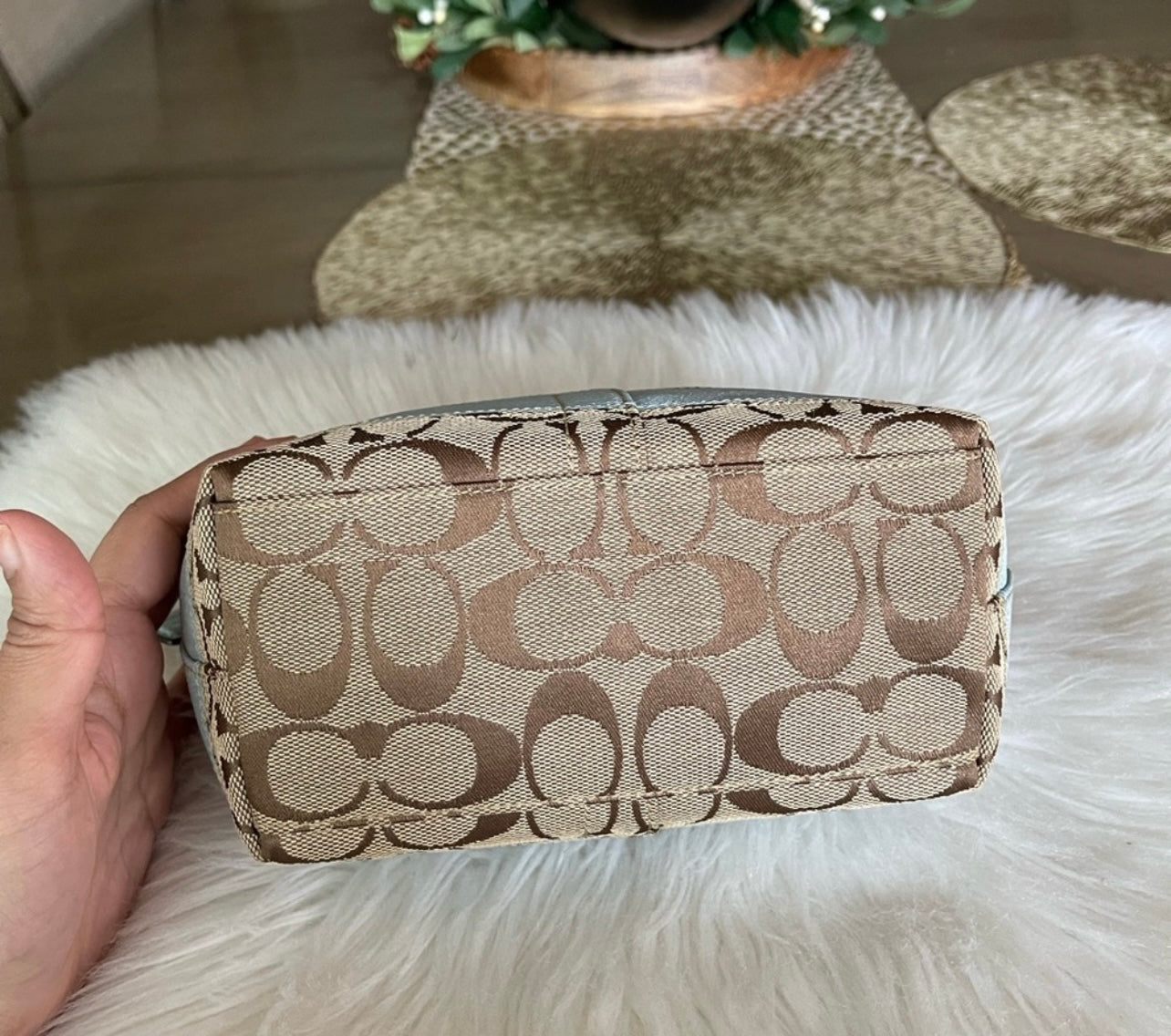 Coach mini shoulder bag