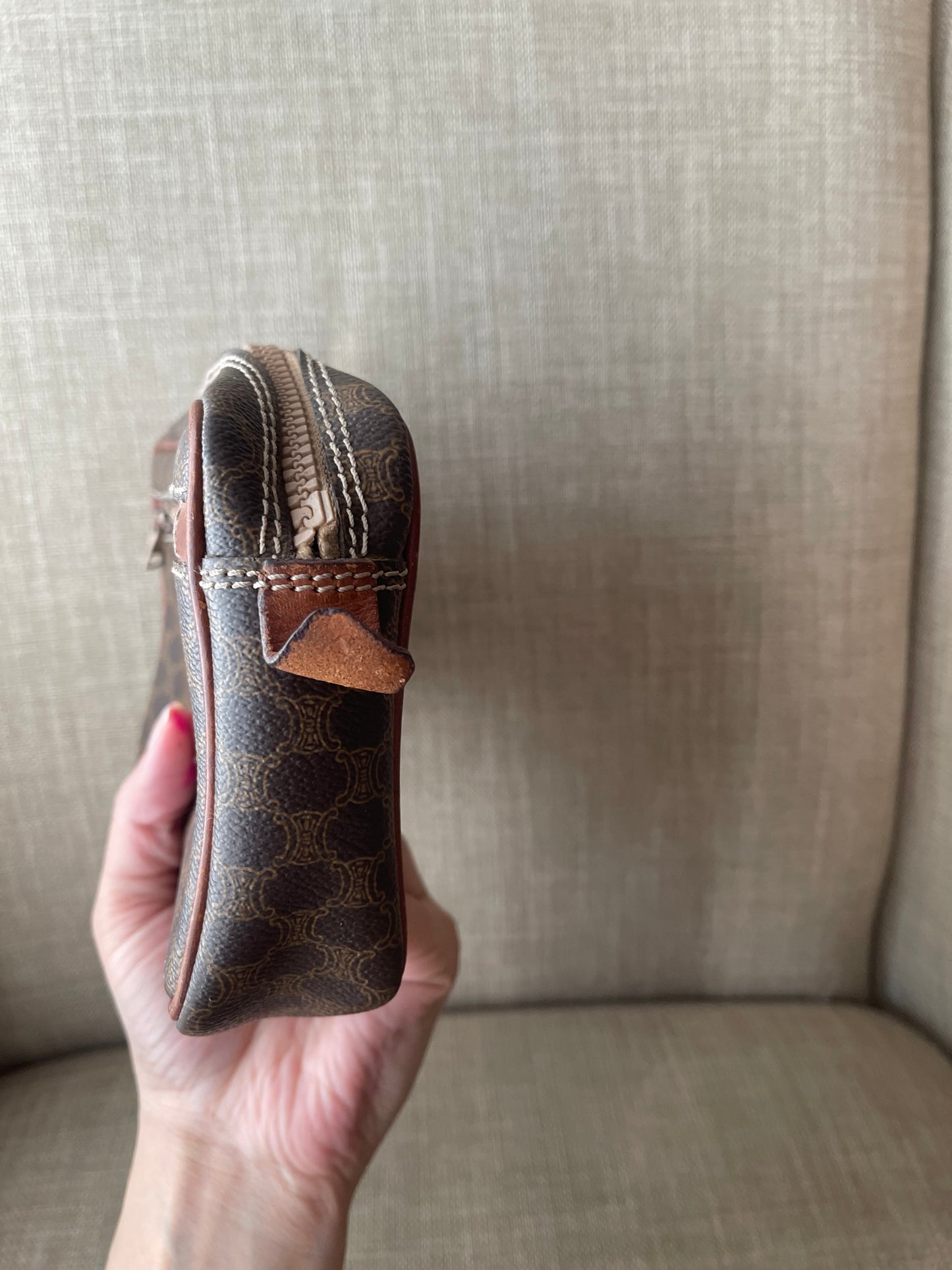 Authentic Celine vintage accessory pouch