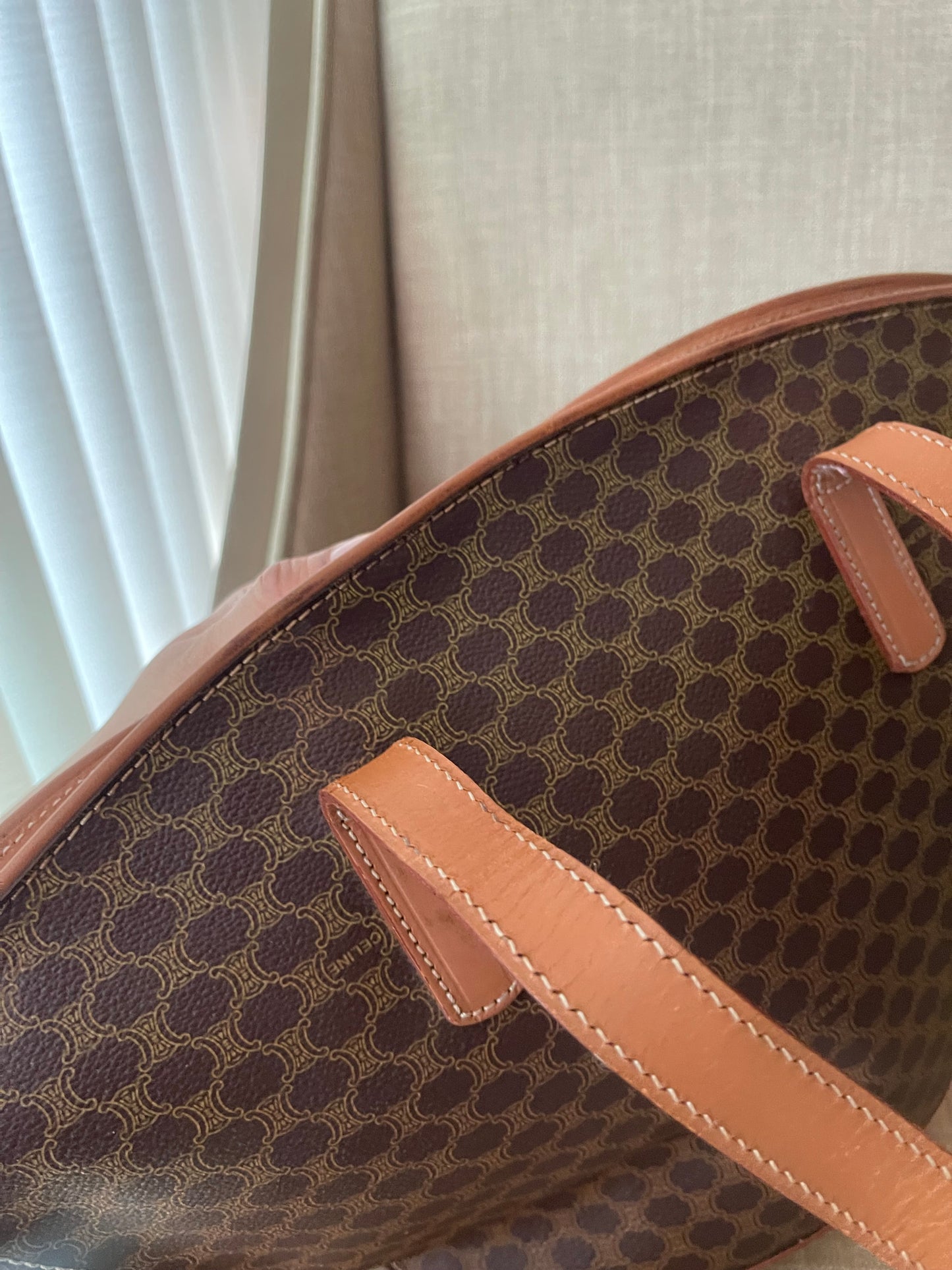 Authentic Celine vintage tote bag