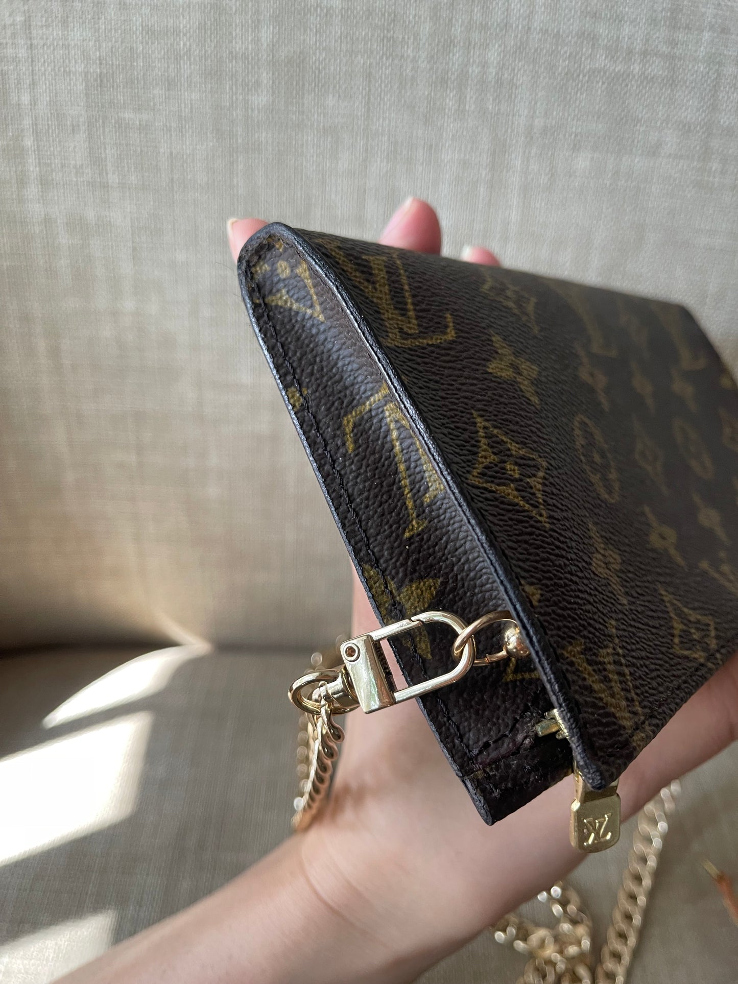 Authentic Louis Vuitton monogram pouch