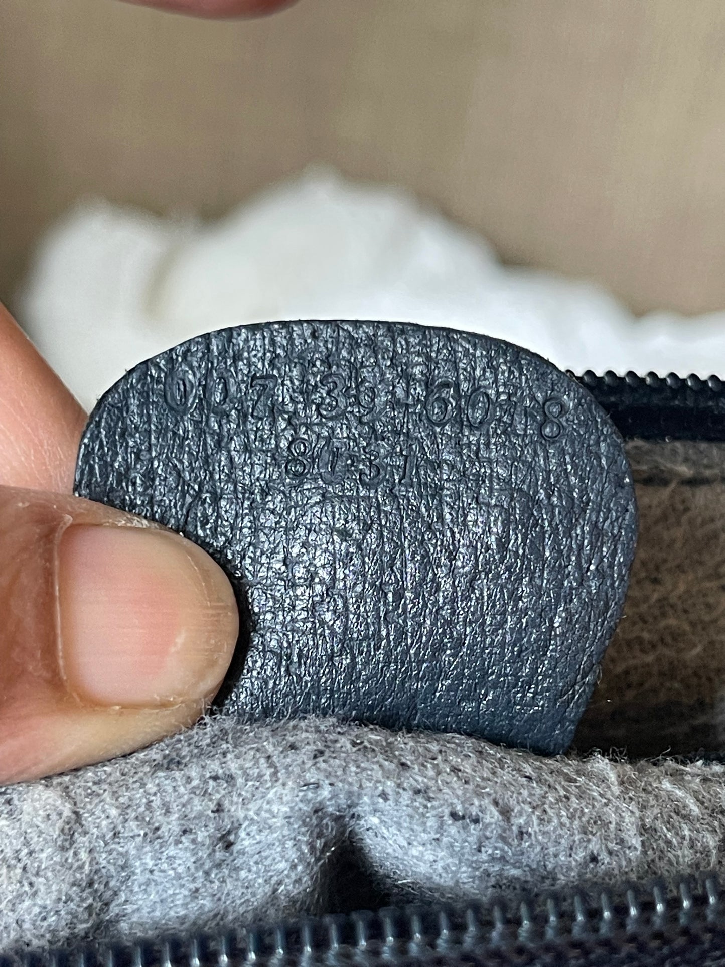 Authentic vintage Gucci blue crossbody bag