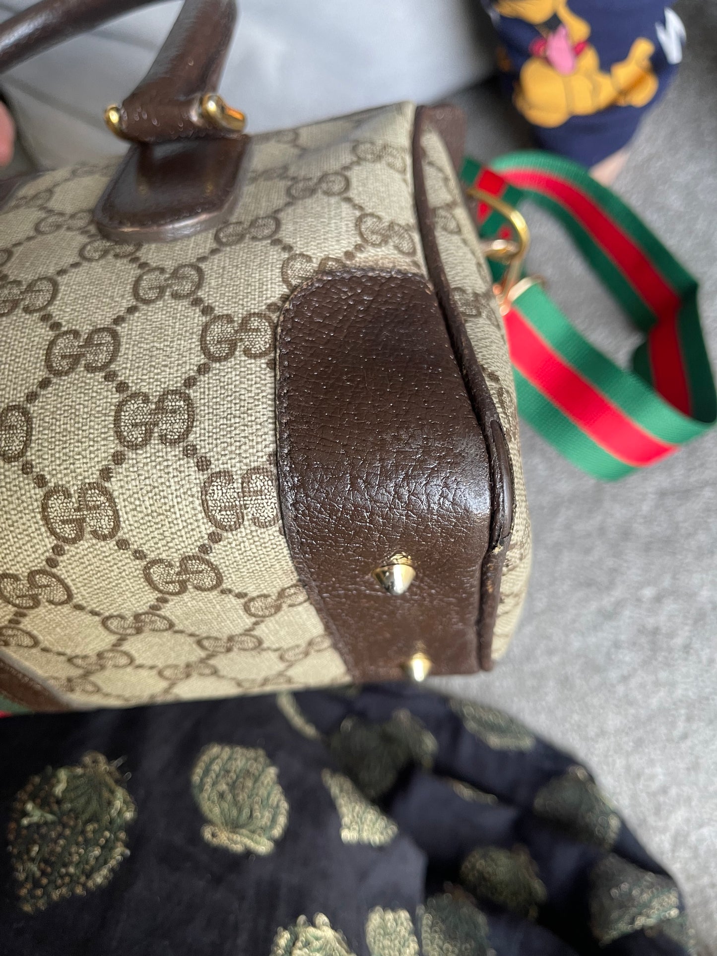 Authentic Gucci vintage satchel bag