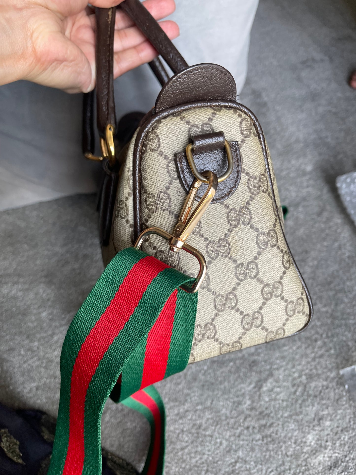 Authentic Gucci vintage satchel bag