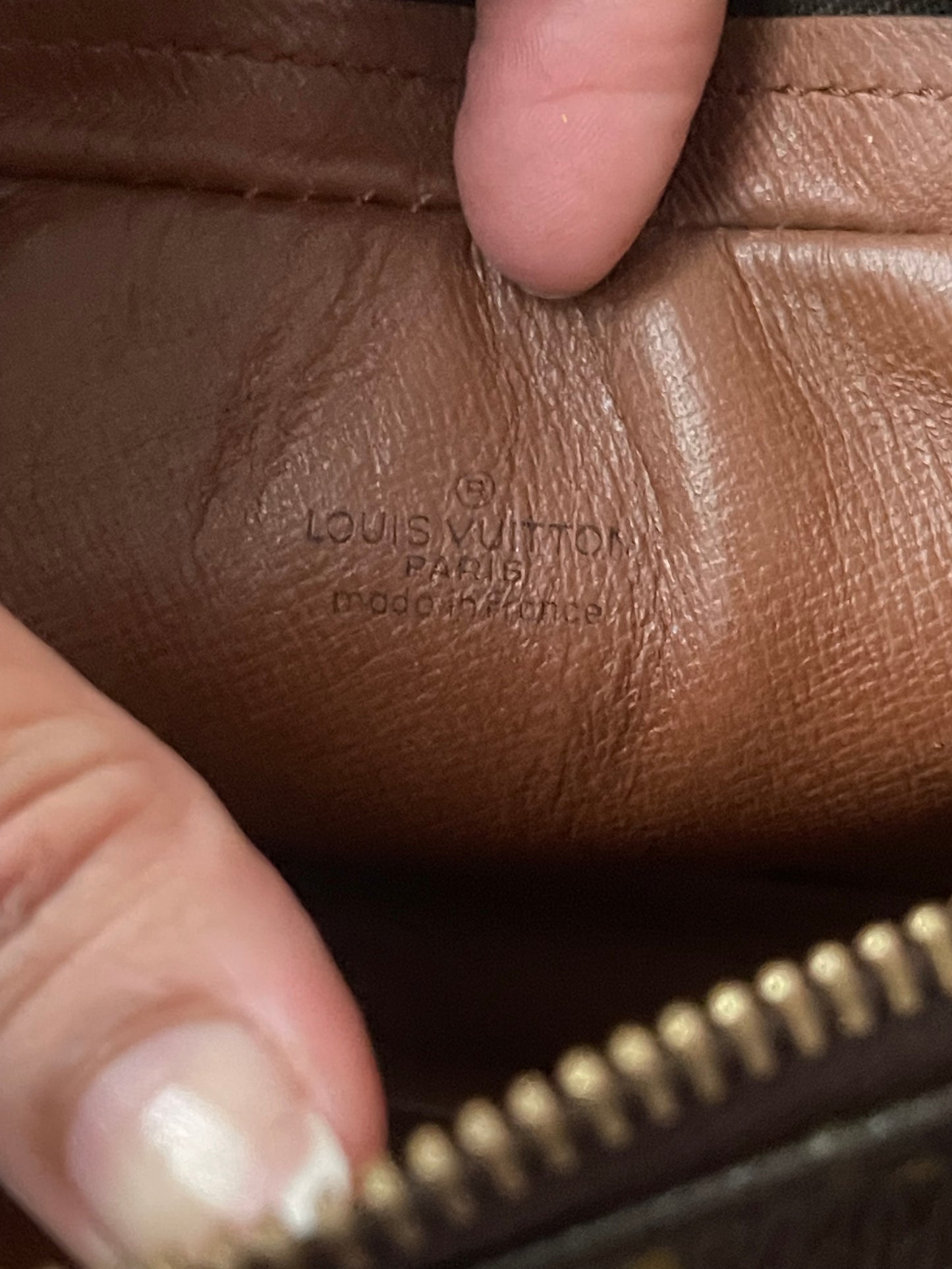 Authentic Louis Vuitton vintage clutch crossbody bag