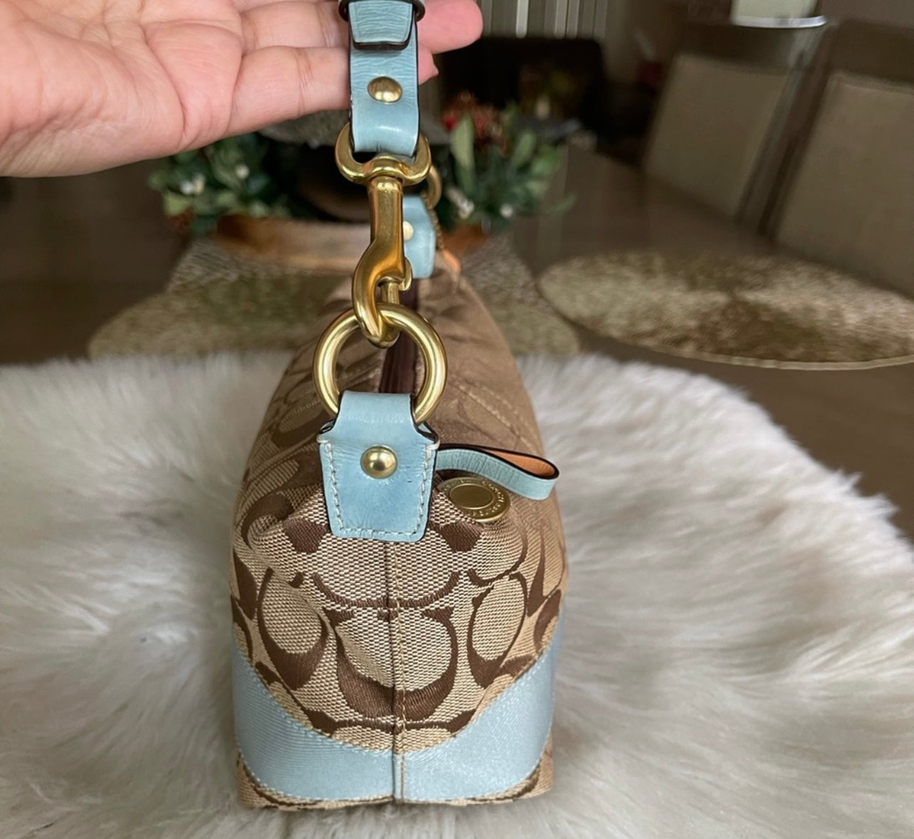 Coach mini shoulder bag
