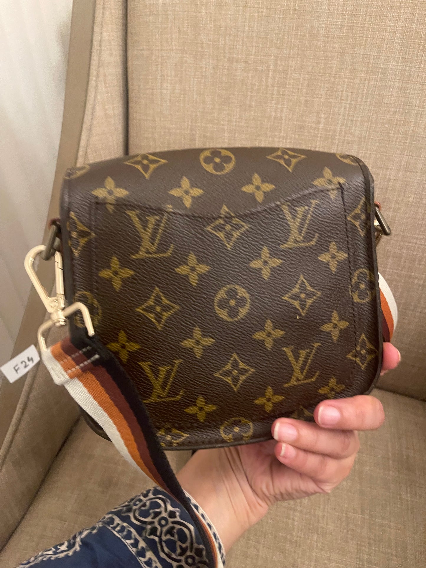 Authentic vintage Louis Vuitton monogram crossbody bag