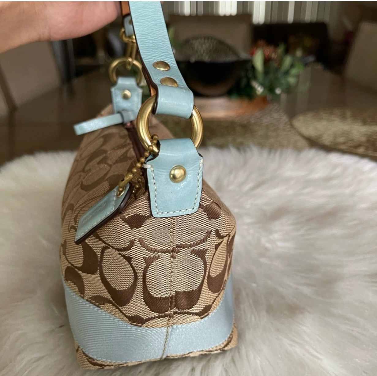 Coach mini shoulder bag