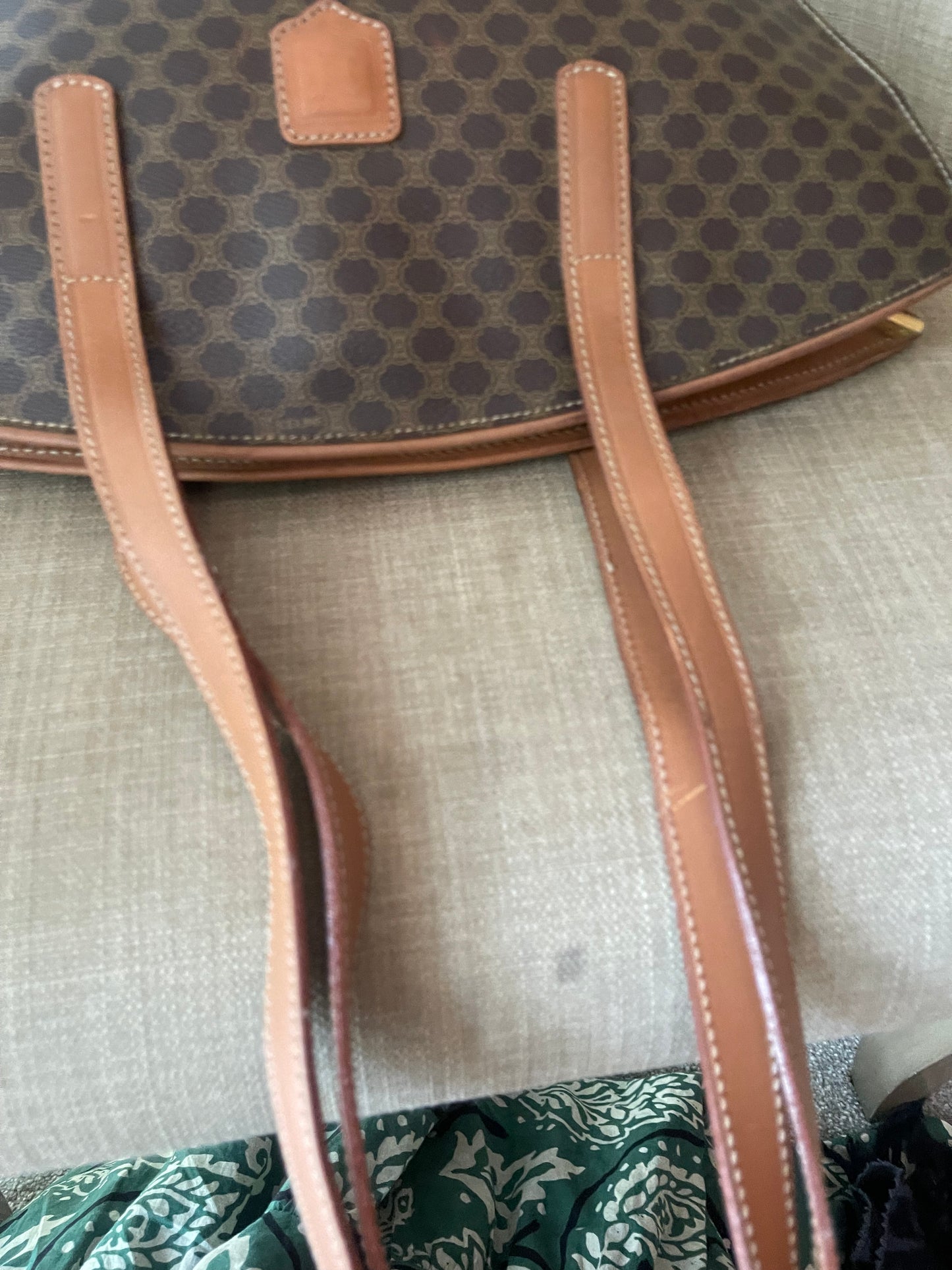 Authentic Celine vintage tote bag