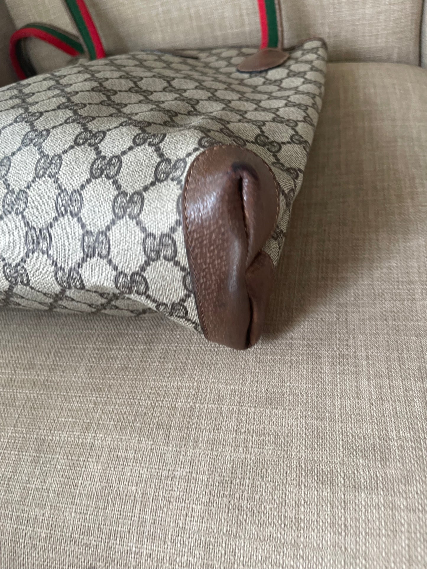 Authentic Gucci vintage tote bag