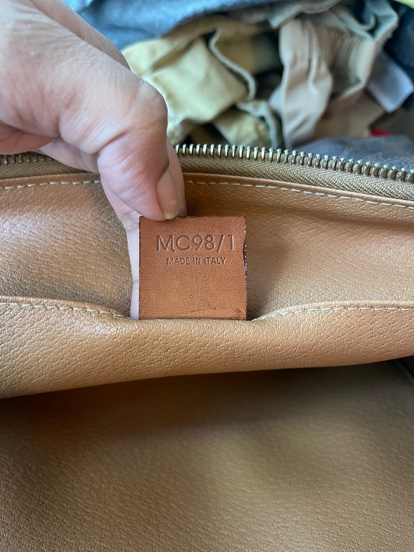 Authentic vintage Celine clutch crossbody bag