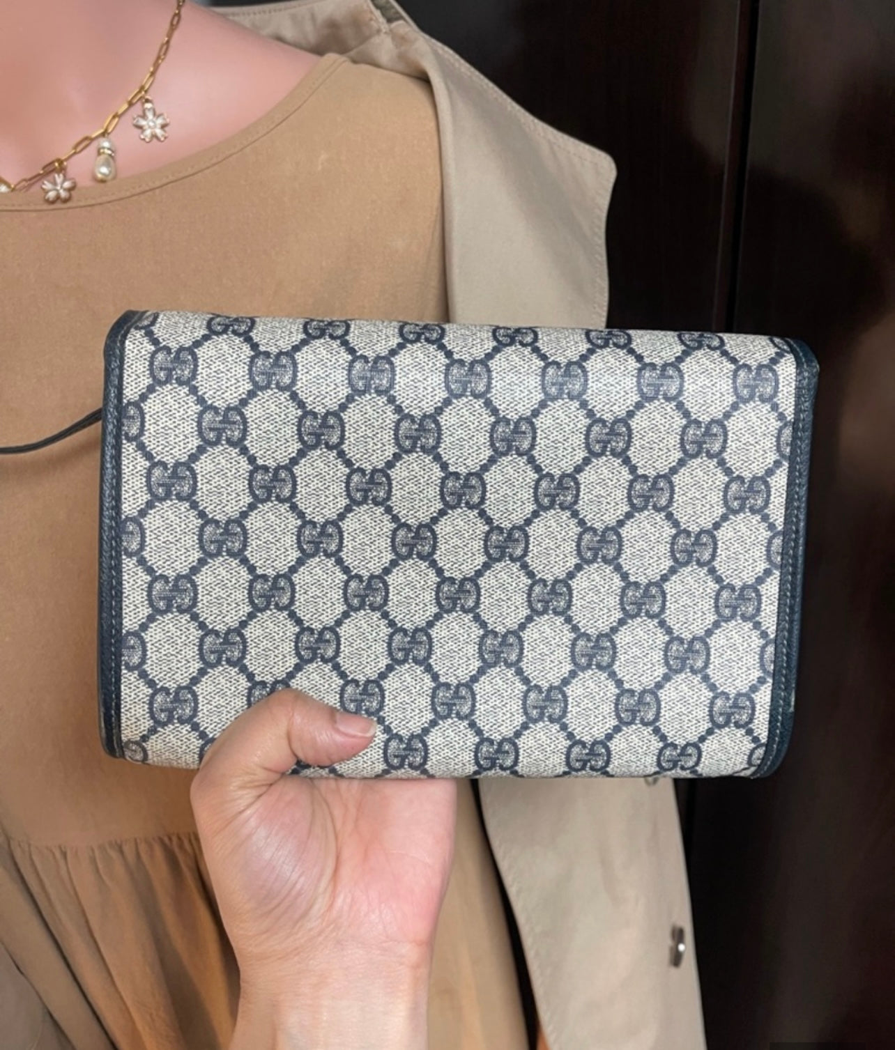 Authentic vintage Gucci crossbody bag