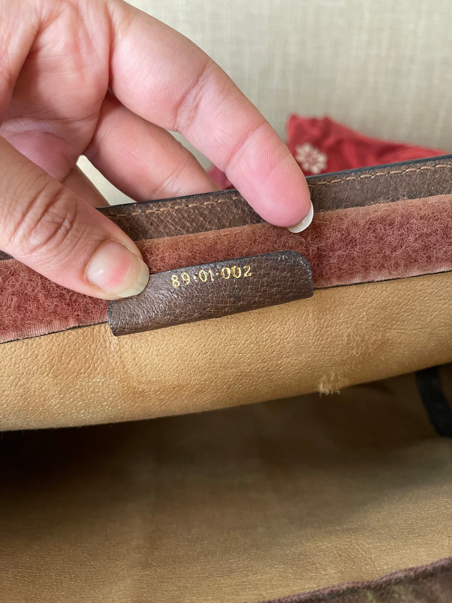 Authentic Gucci vintage web sherry line clutch crossbody