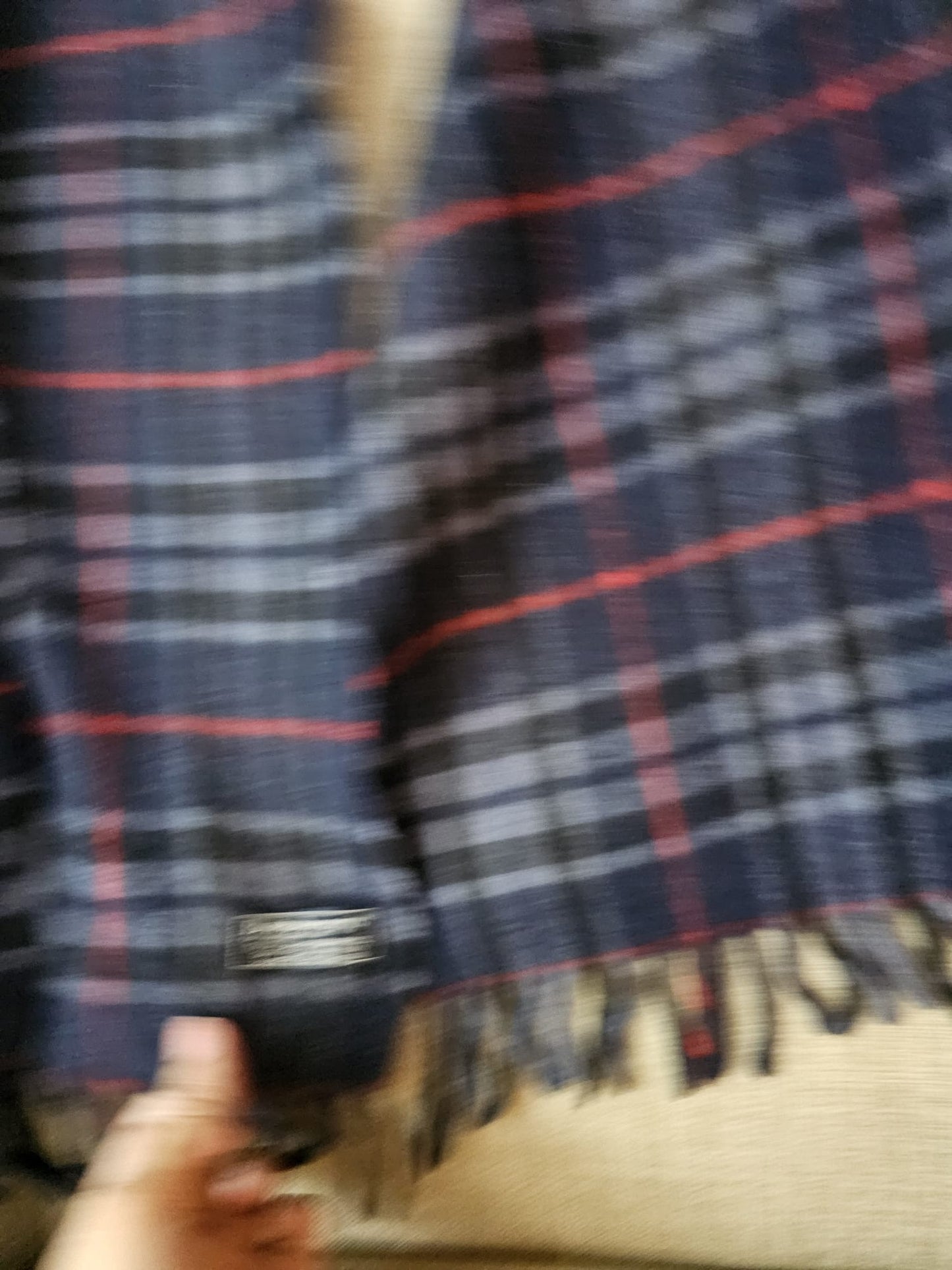 Authentic vintage Burberrys nova check scarf