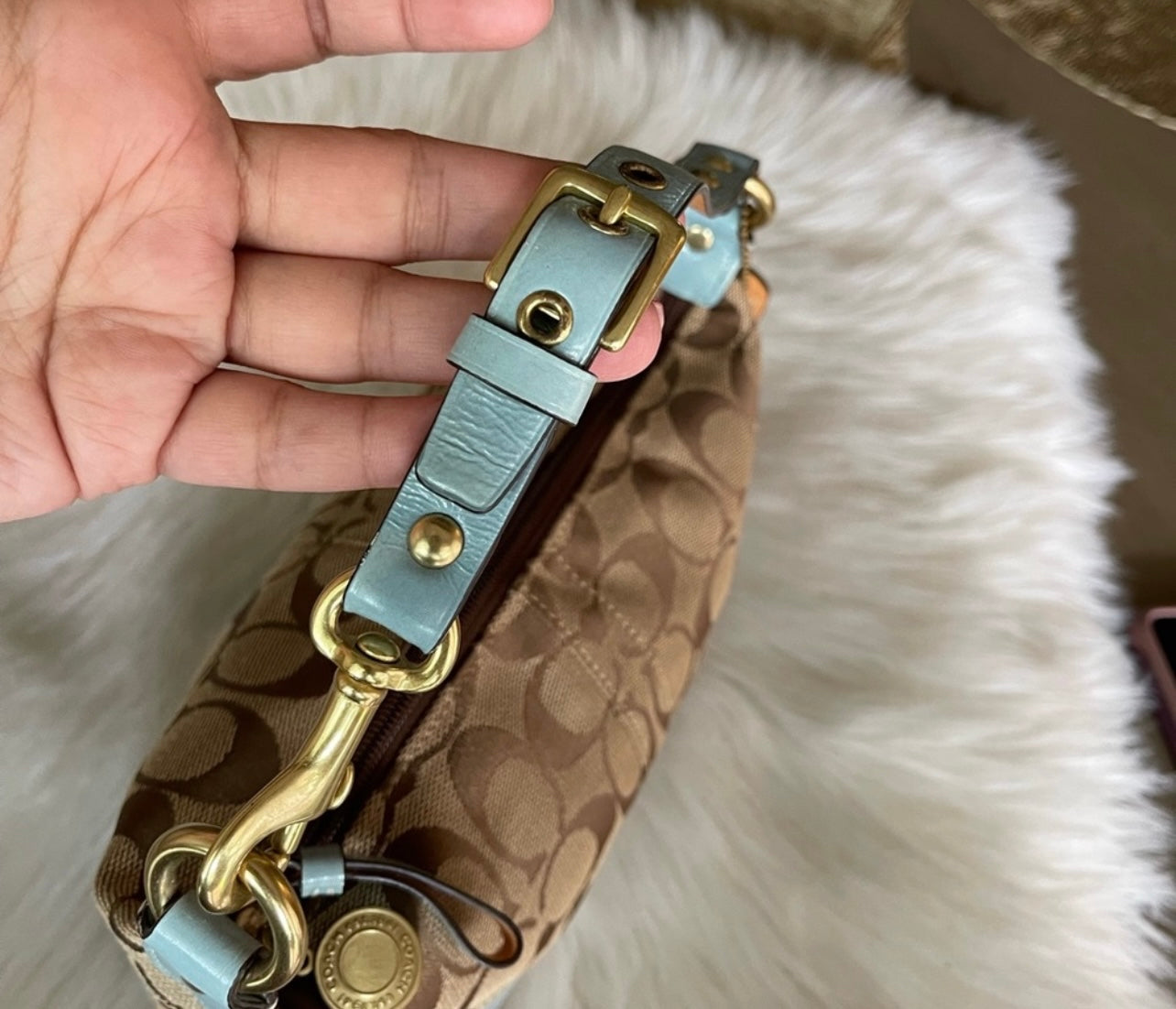 Coach mini shoulder bag