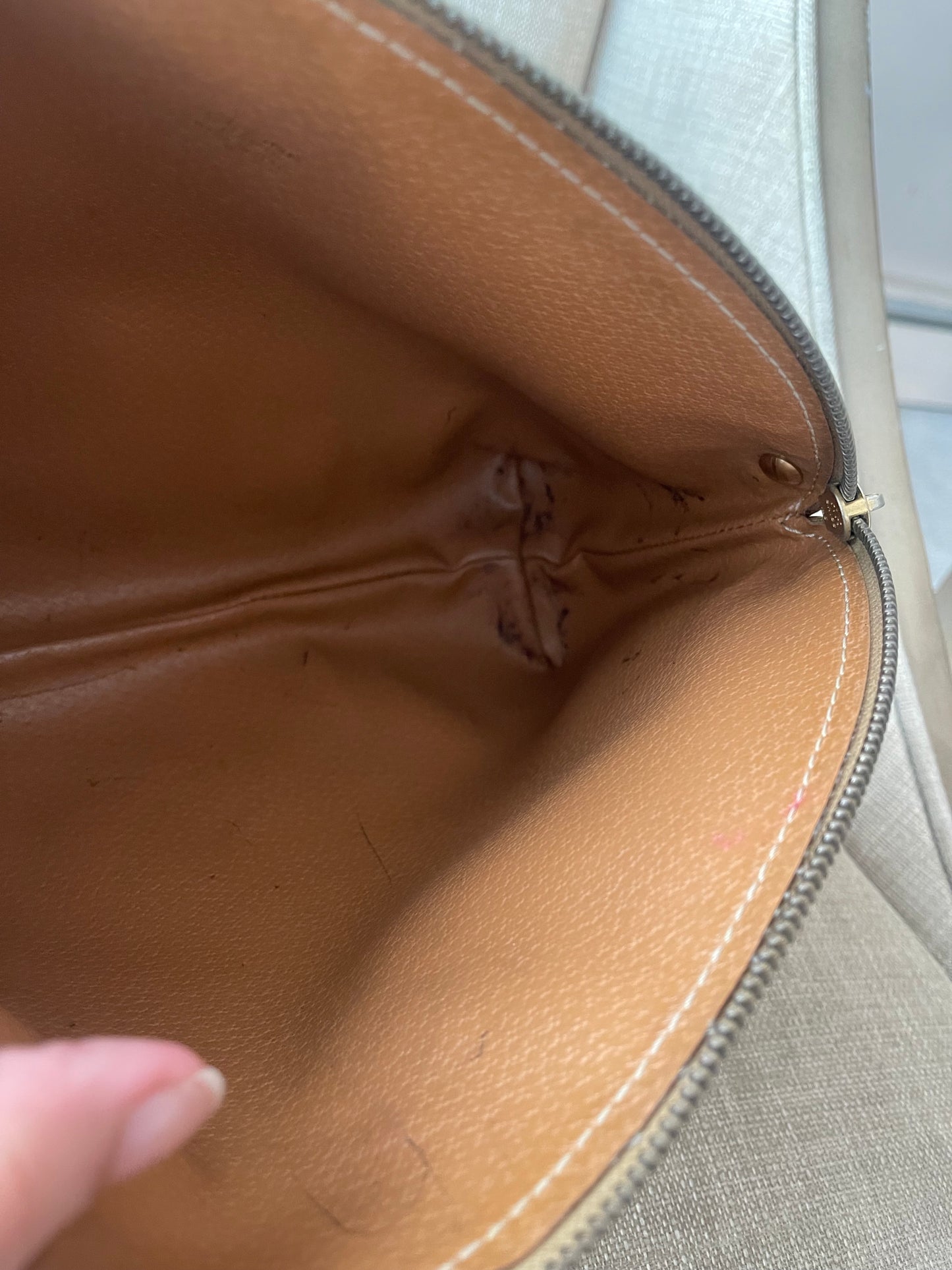 Authentic vintage Celine clutch bag