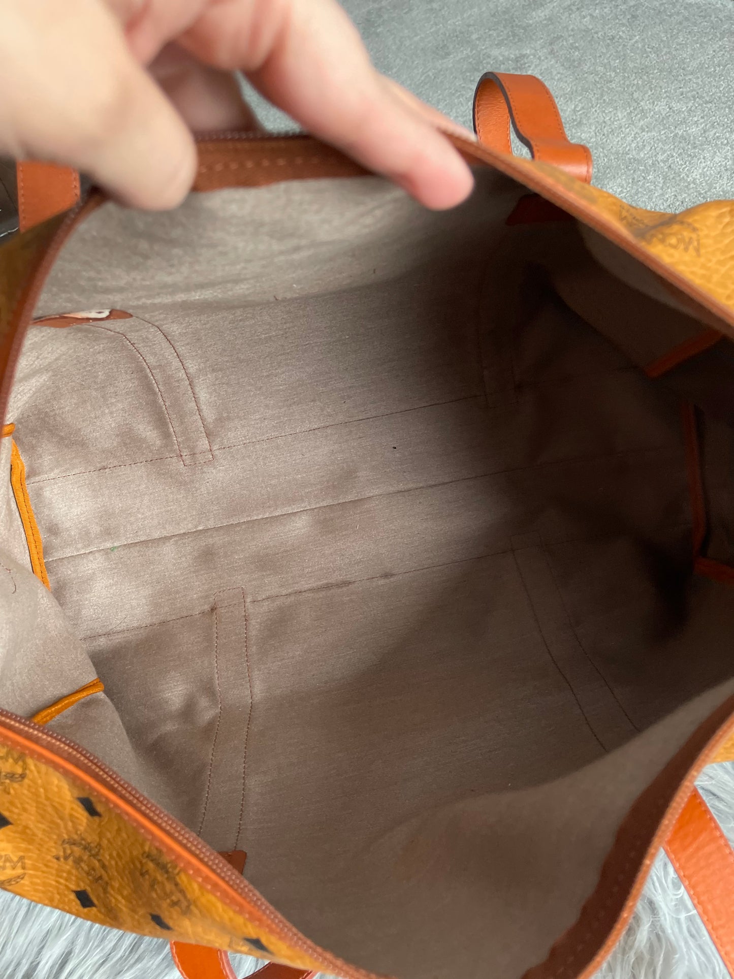 Authentic MCM vintage duffle bag