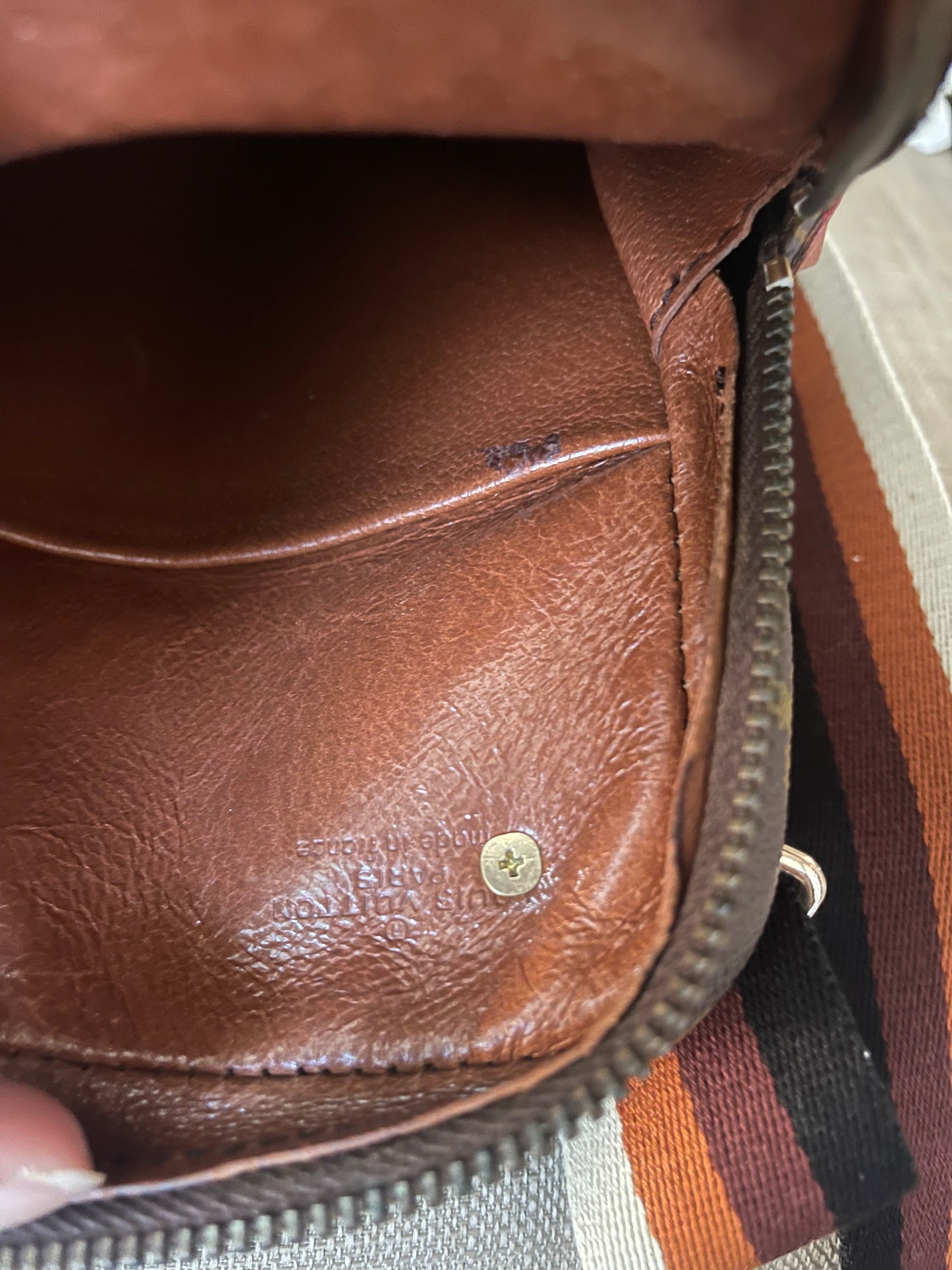 Authentic Louis Vuitton monogram crossbody bag