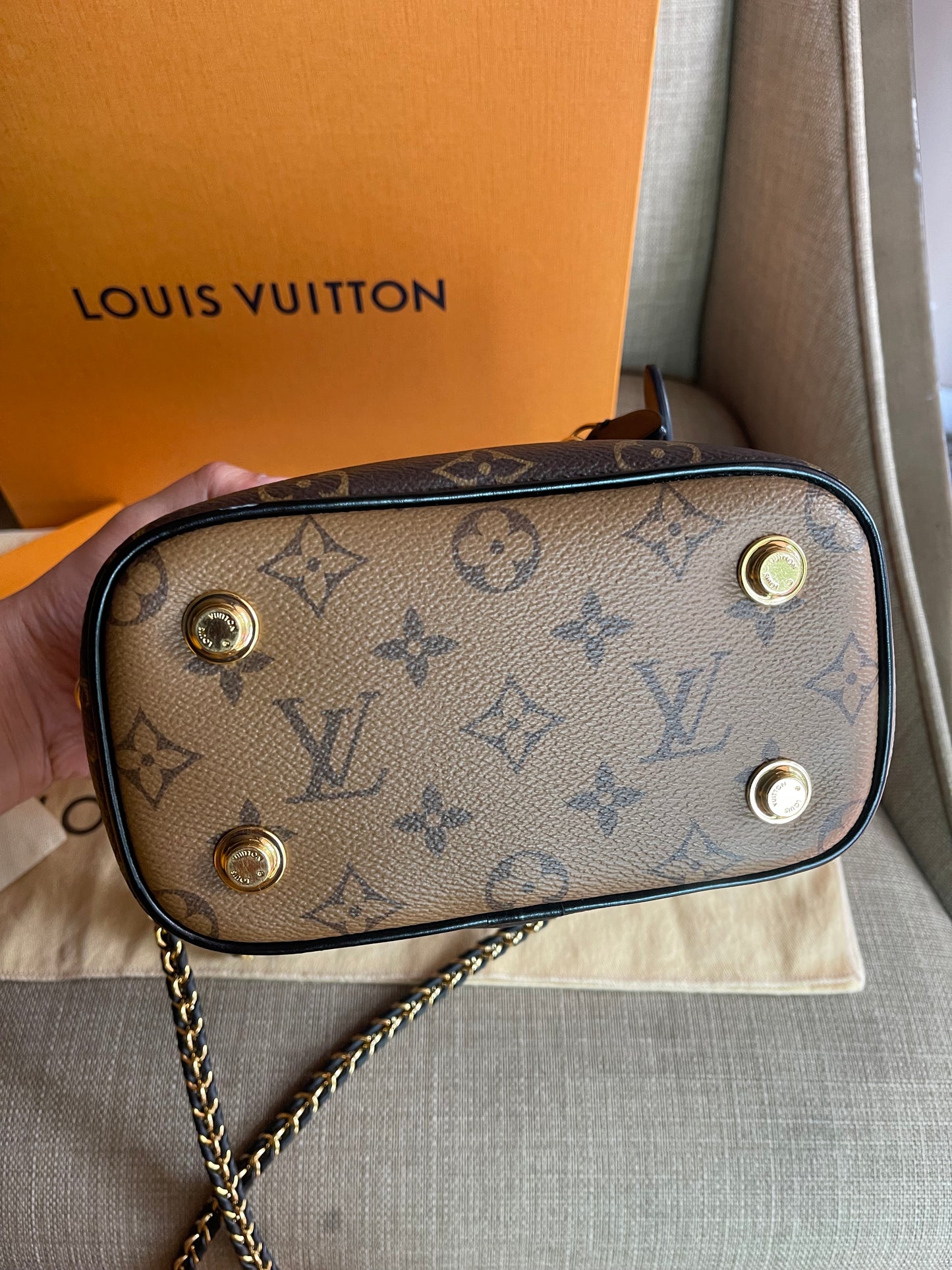 Authentic Louis Vuitton vanity bag pm