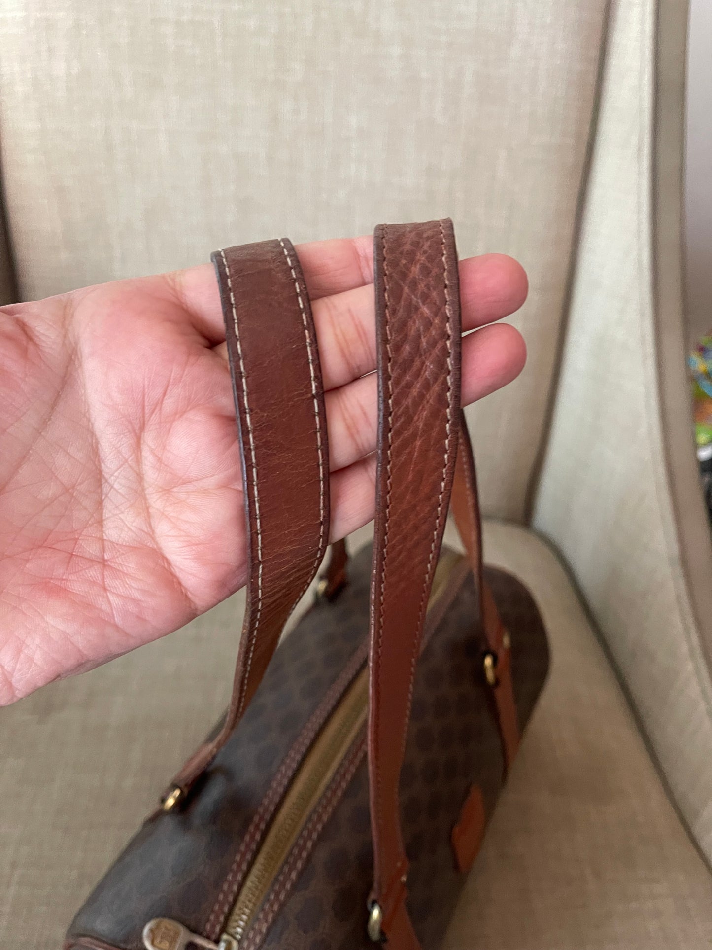 Authentic Celine vintage satchel bag