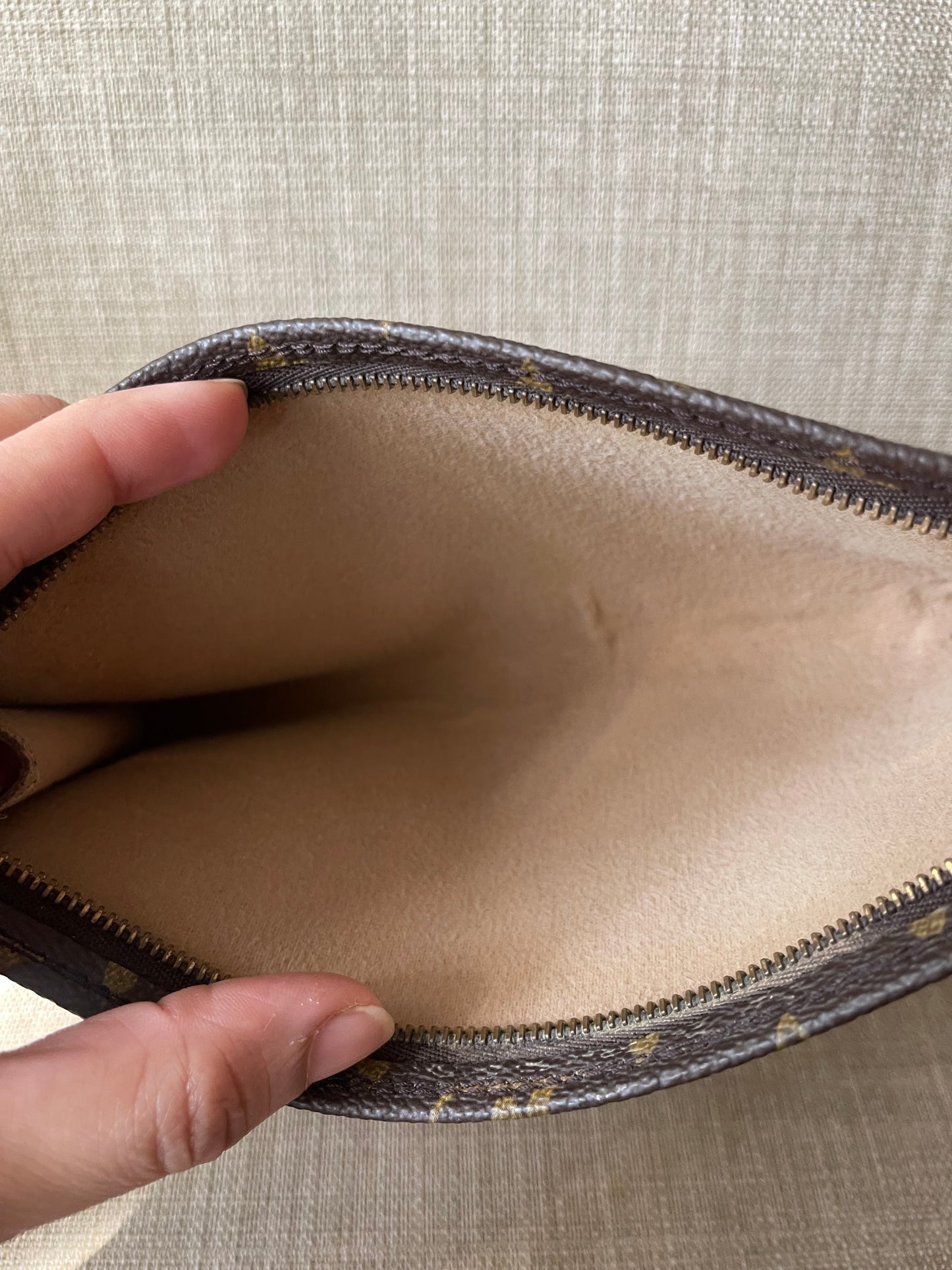 Authentic Louis Vuitton monogram pouch
