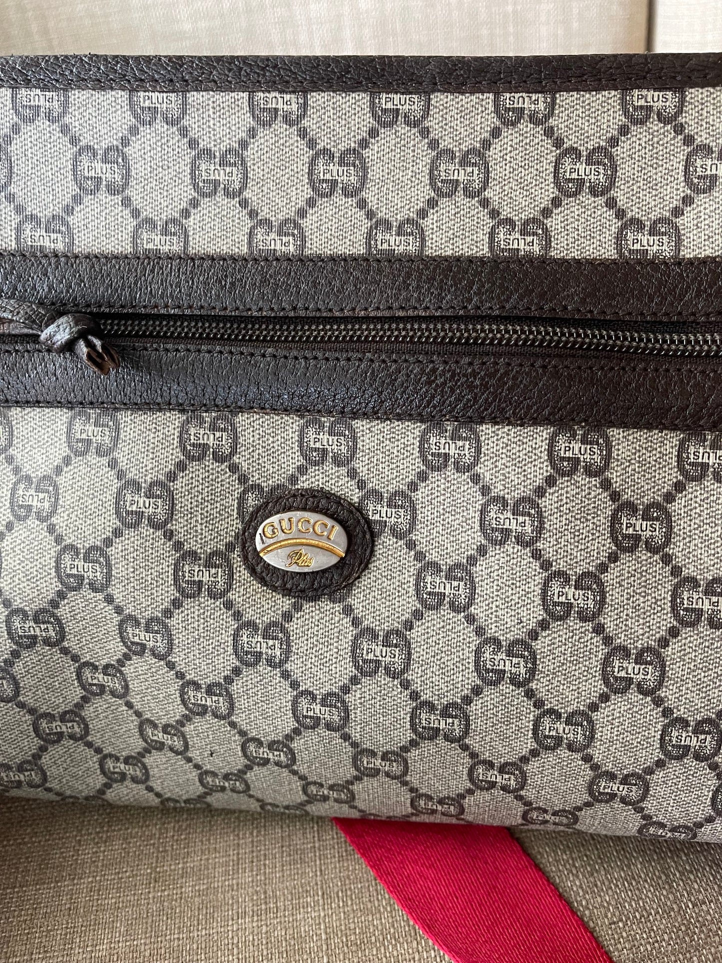 Authentic vintage Gucci plus clutch crossbody