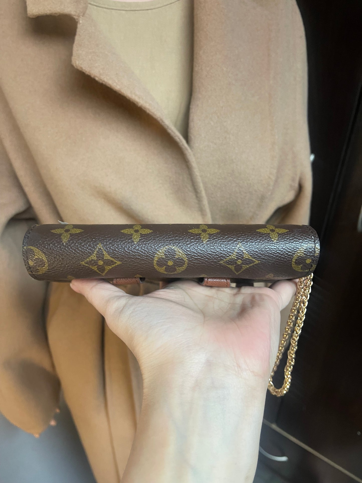 Authentic Louis Vuitton monogram belt bag