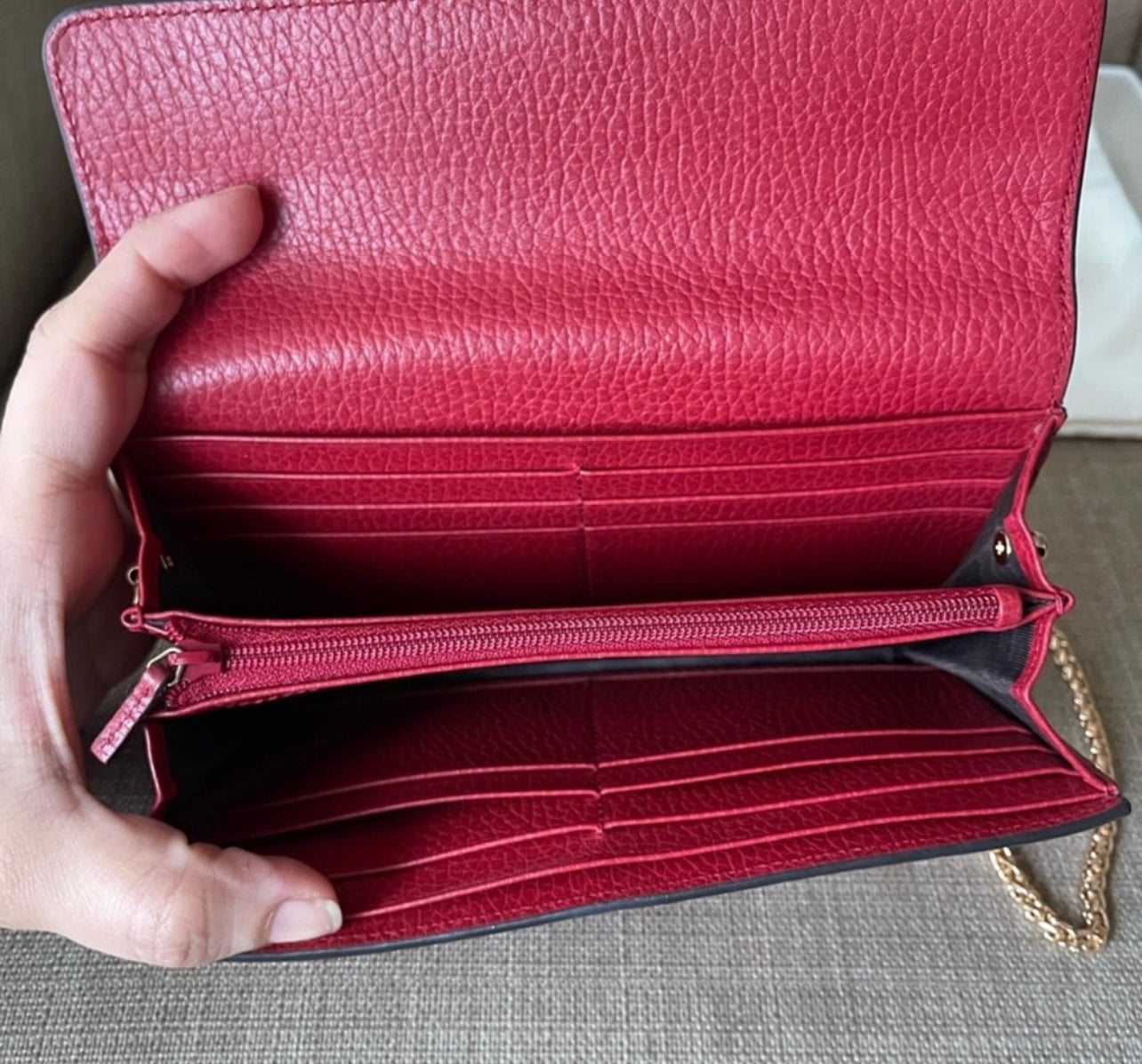 Authentic Gucci interlock gg wallet