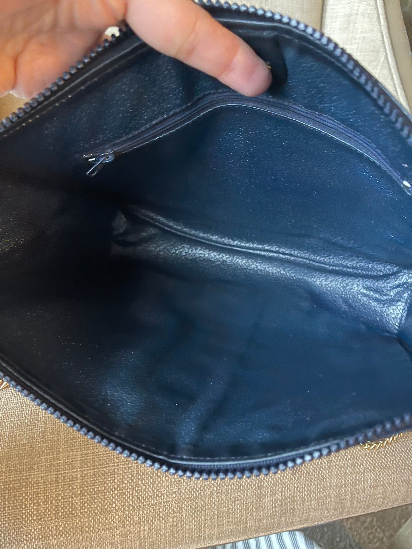 Authentic Gucci vintage web sherry line clutch crossbody