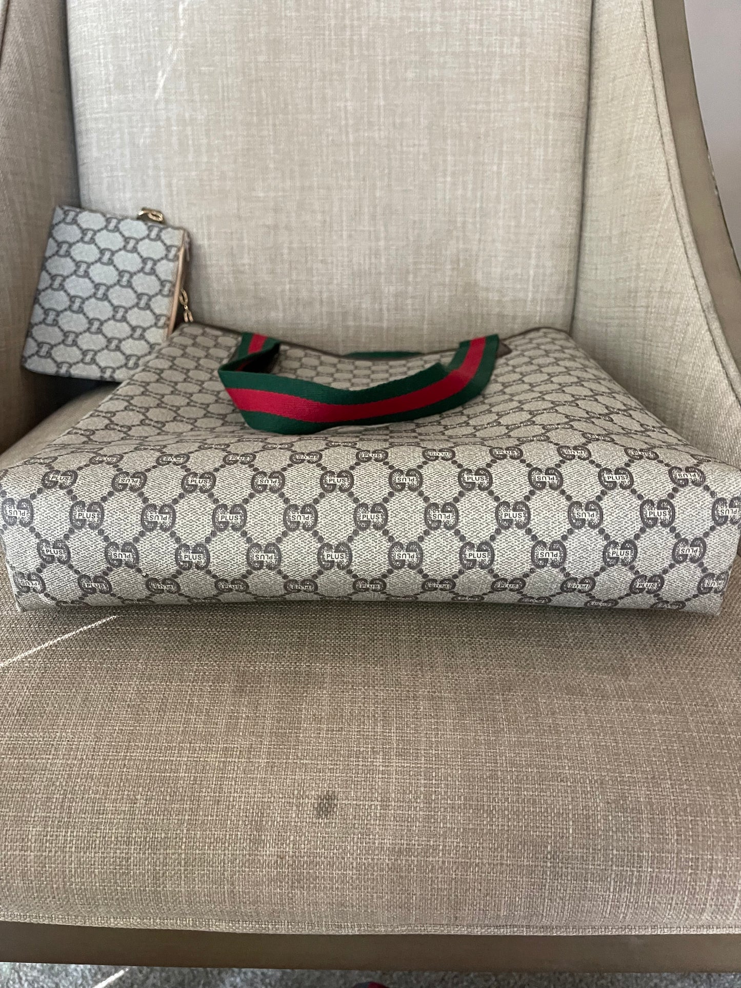 Authentic Gucci vintage GG plus tote bag