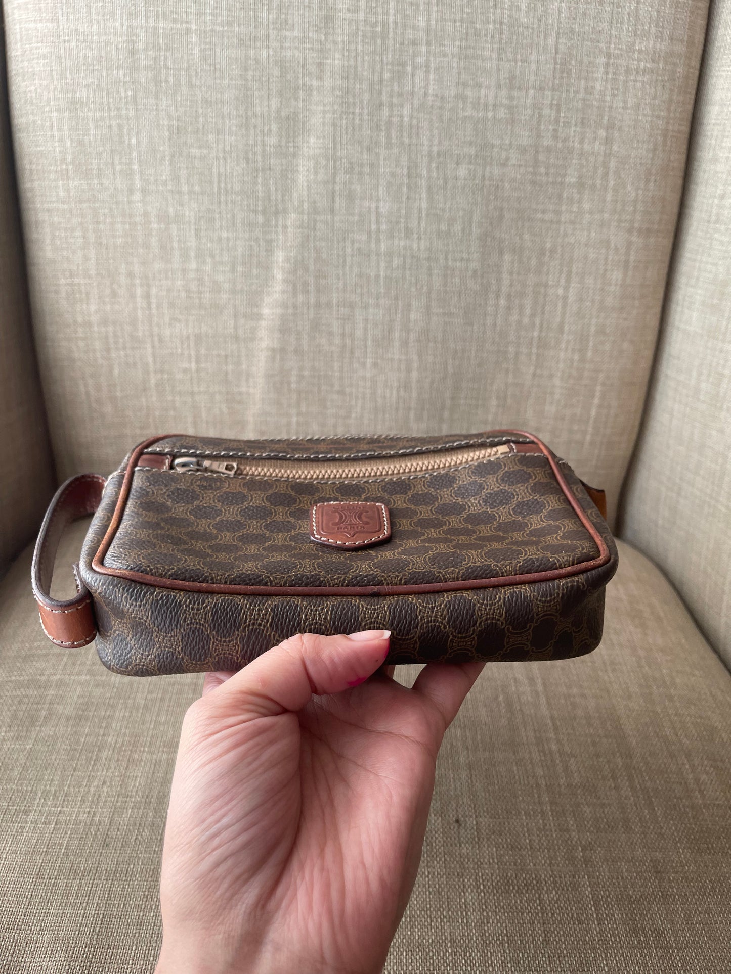 Authentic Celine vintage accessory pouch