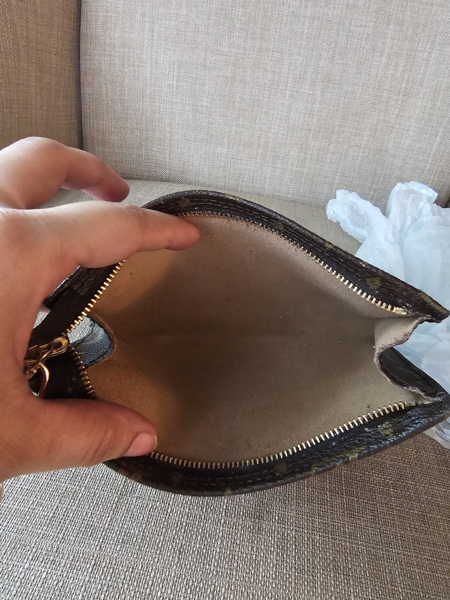 Authentic Louis Vuitton monogram