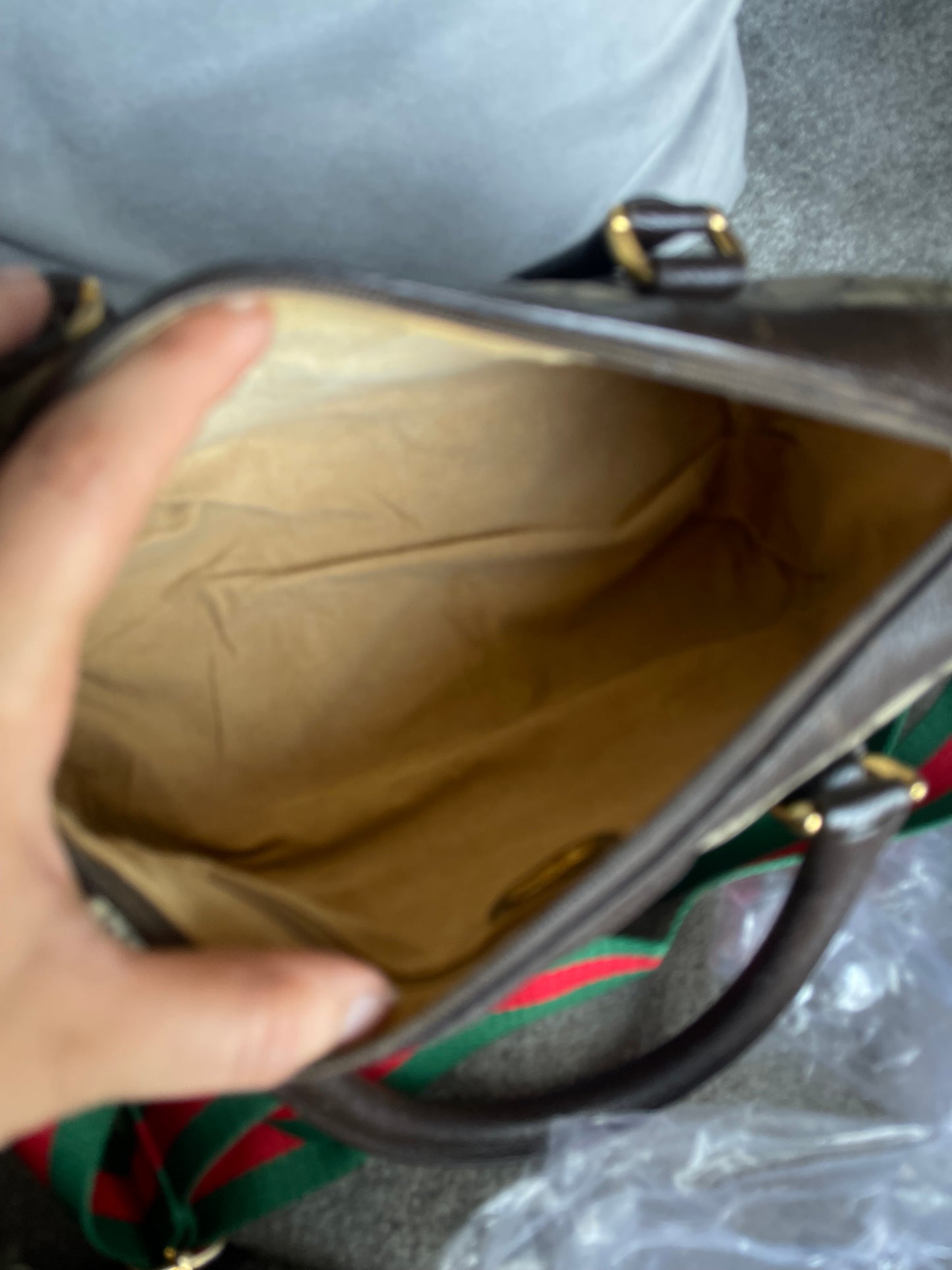 Authentic Gucci vintage satchel bag